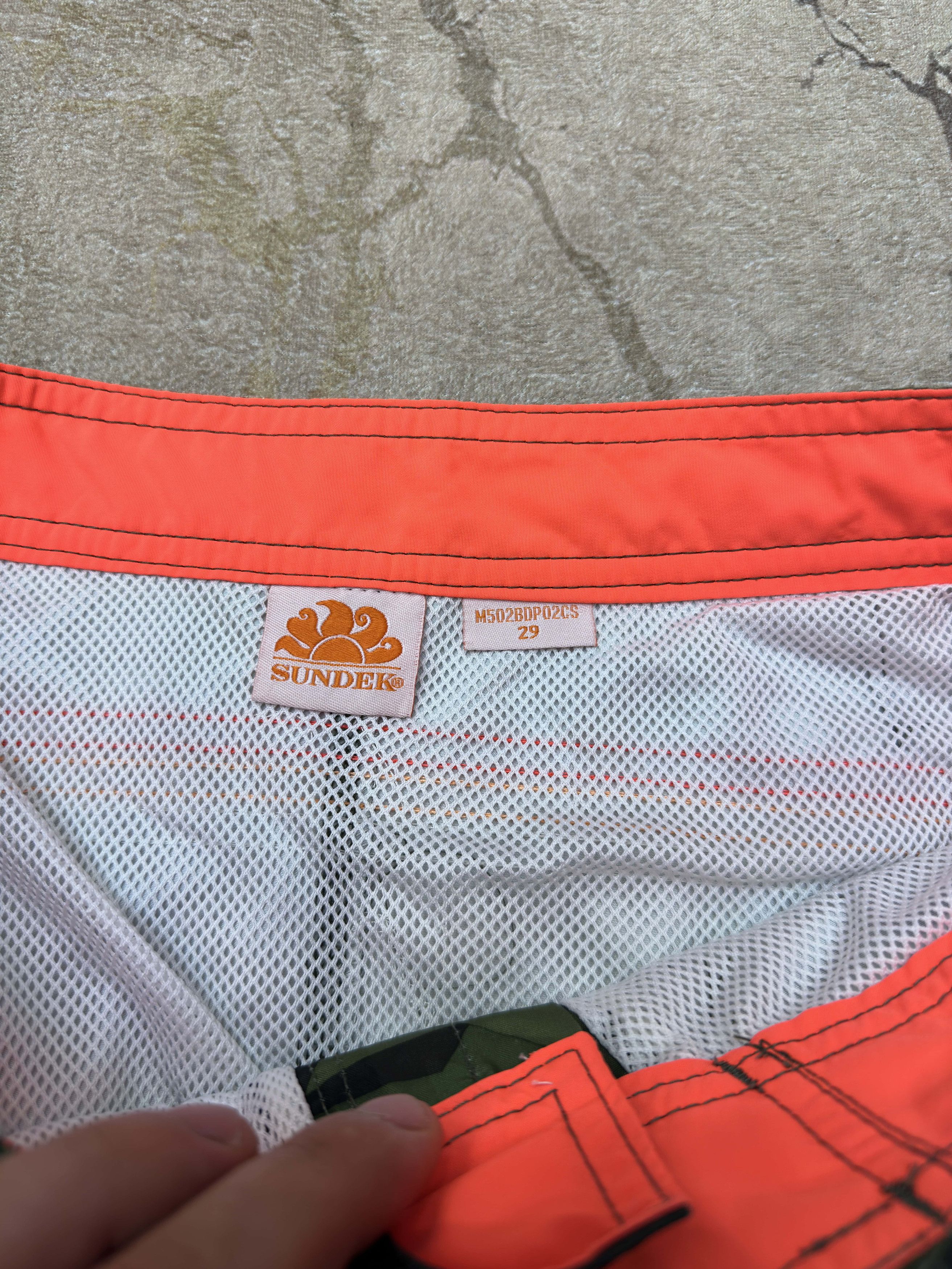 Sundek Sundek 29 Camouflage Beach Board Shorts Trunks Bath Size 29 Size US 29 - 15 Thumbnail