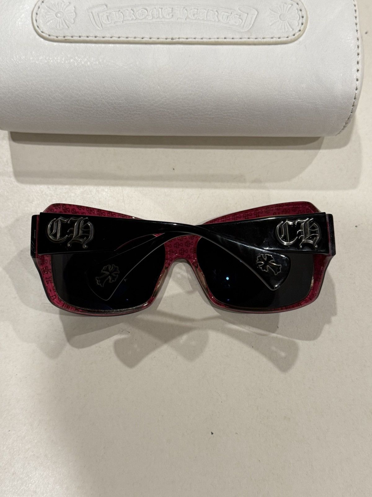 Chrome Hearts Silver Cross Sunglasses SWEET YOUNG THANG II
