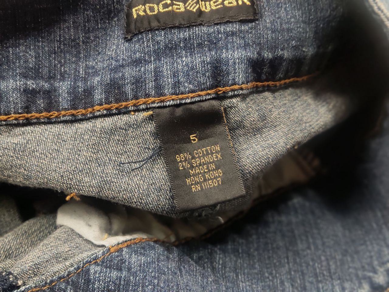 Rocawear Vintage Roca wear Y2K Low-rise Bootcut embroidered Jeans Size 28" / US 6 / IT 42 - 13 Thumbnail