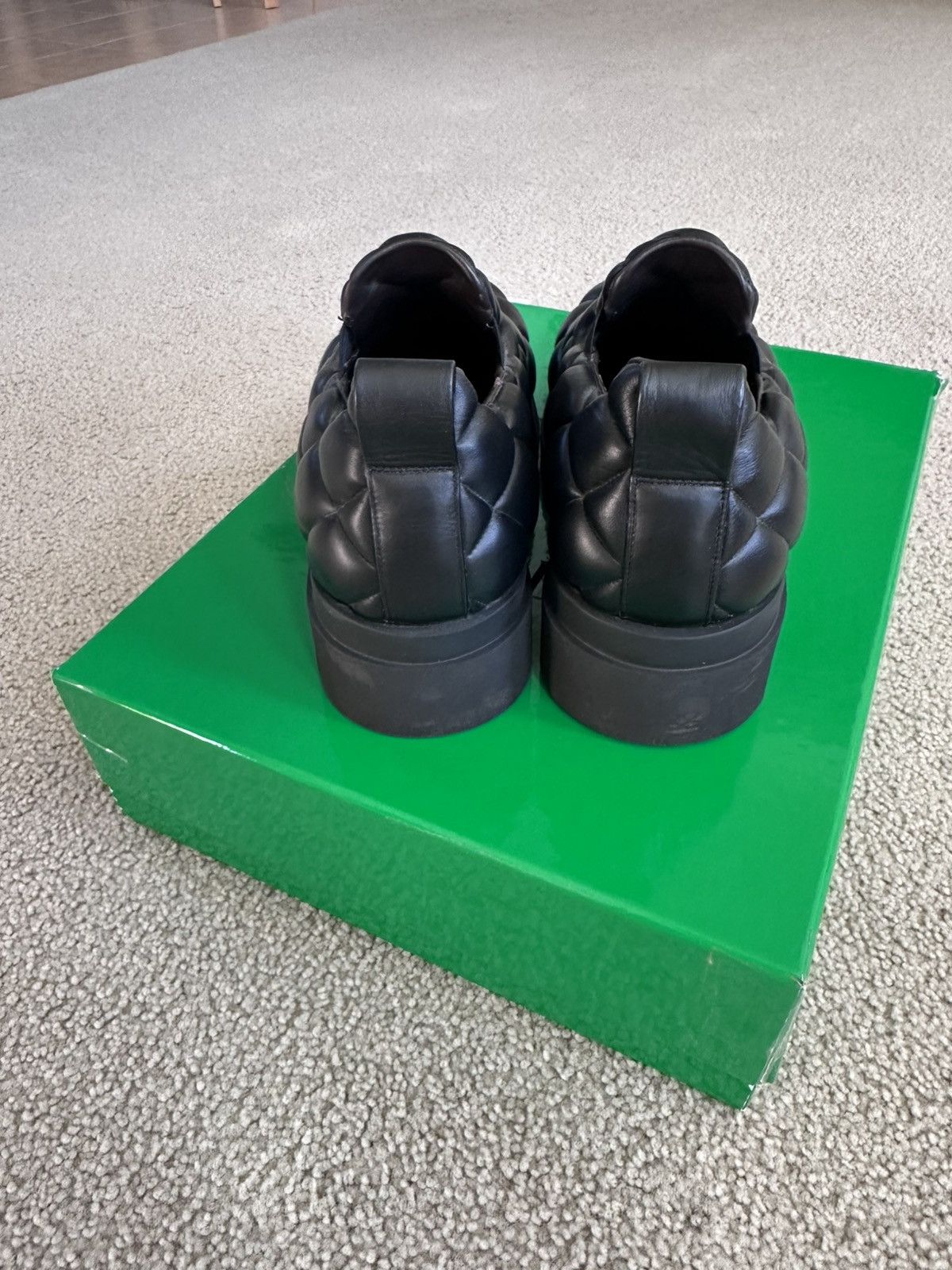 Bottega Veneta Bottega Veneta Quilted Slip-On Shoes in Black Size 41 Size US 8 / EU 41 - 4 Thumbnail