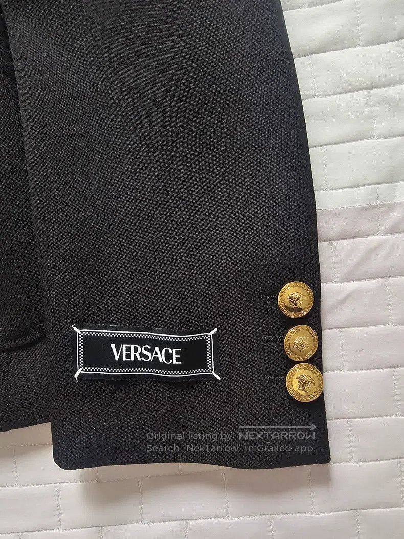 Versace Versace Classic gold-buckled suit Size 42S - 2 Thumbnail