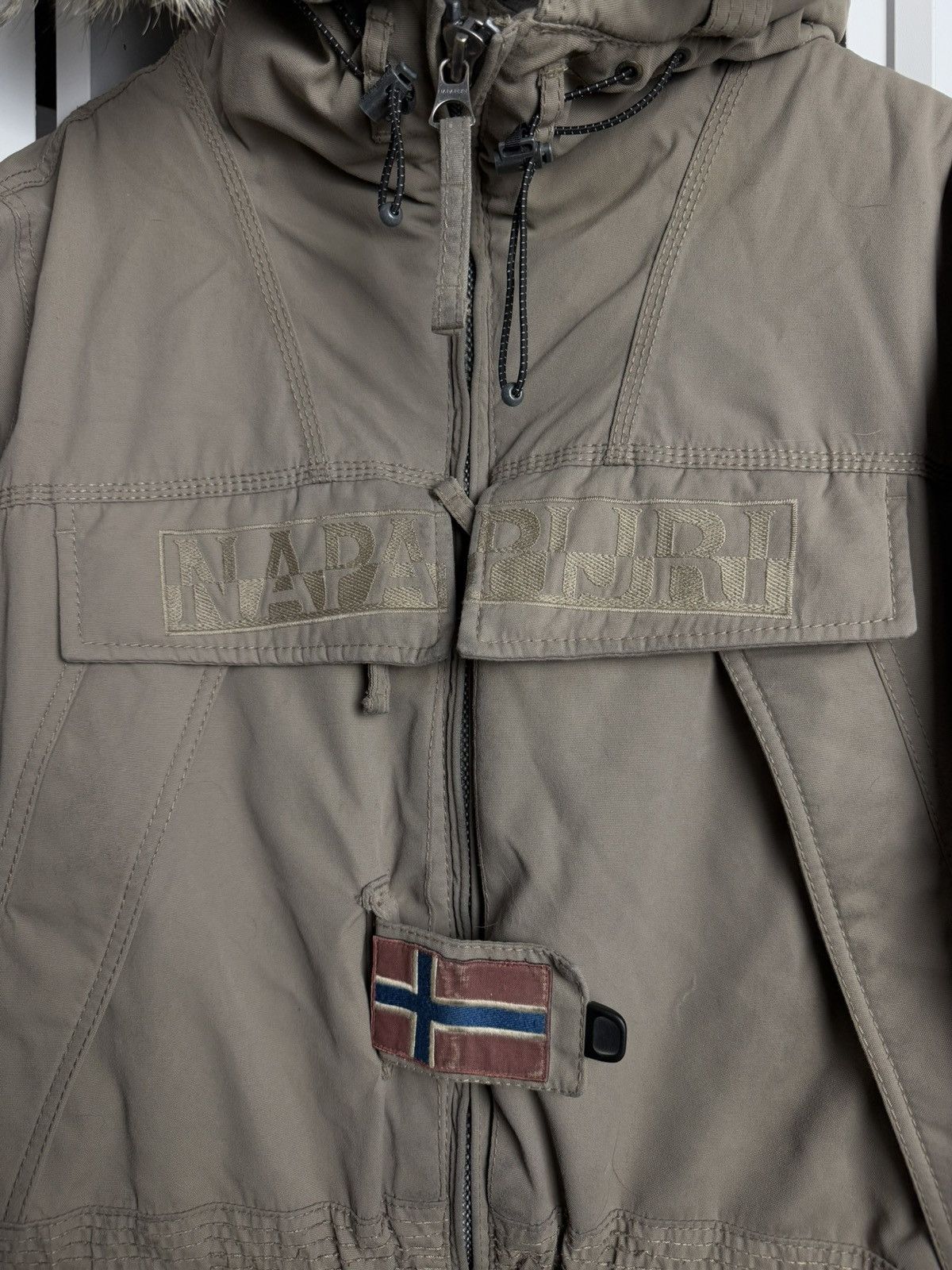Napapijri Napapijri Expedition down puffer parka jacket XL outdoor snow Size US XL / EU 56 / 4 - 4 Thumbnail