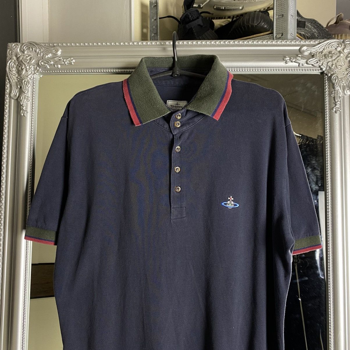 Vivienne Westwood 🔥VINTAGE VIVIENNE WESTWOOD POLO ORB T-SHIRT🔥 Size US XL / EU 56 / 4 - 2 Thumbnail