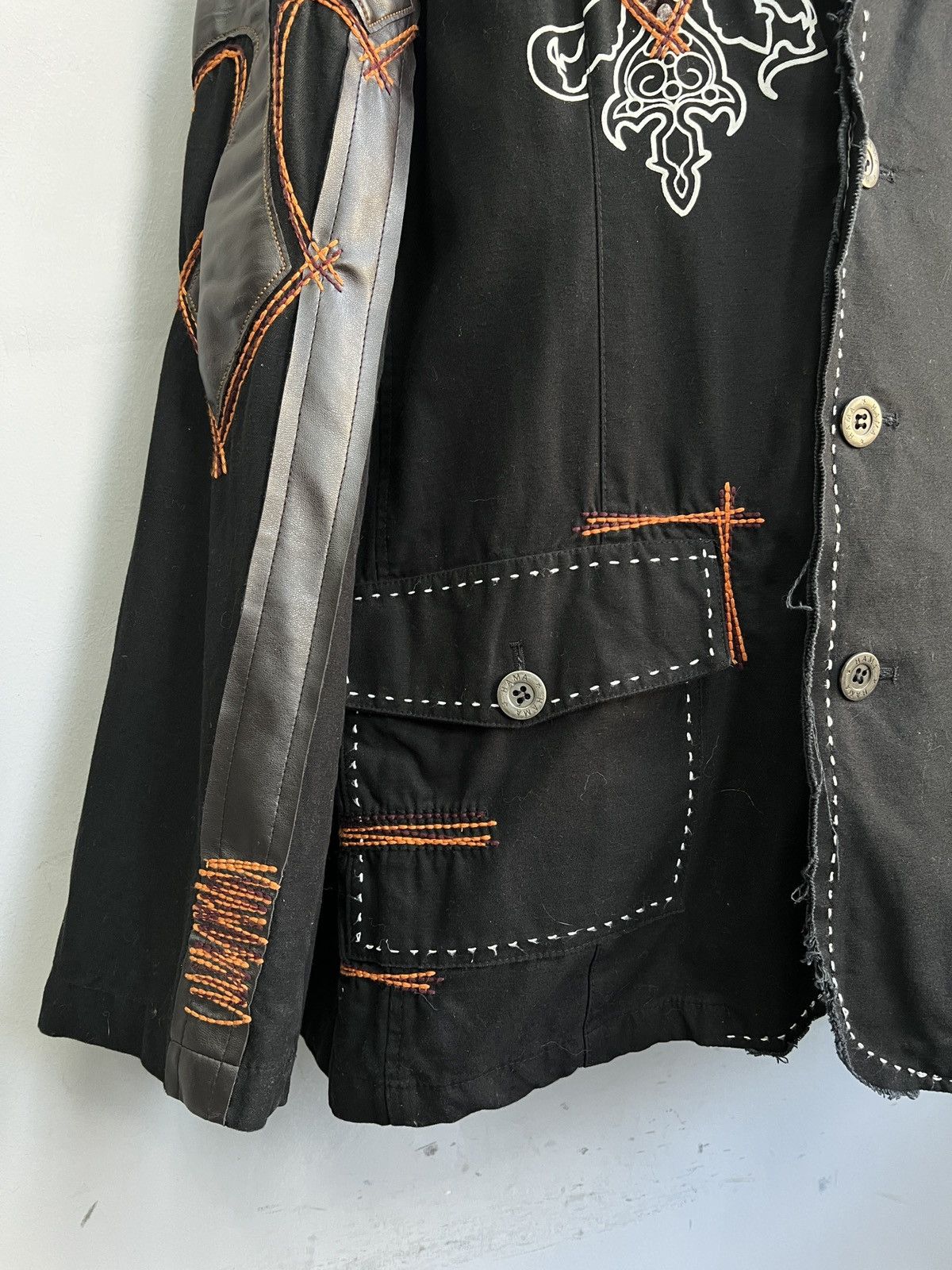 PPFM Rare stitching hysteric glamour style cotton blazer jacket Size US L / EU 52-54 / 3 - 5 Thumbnail