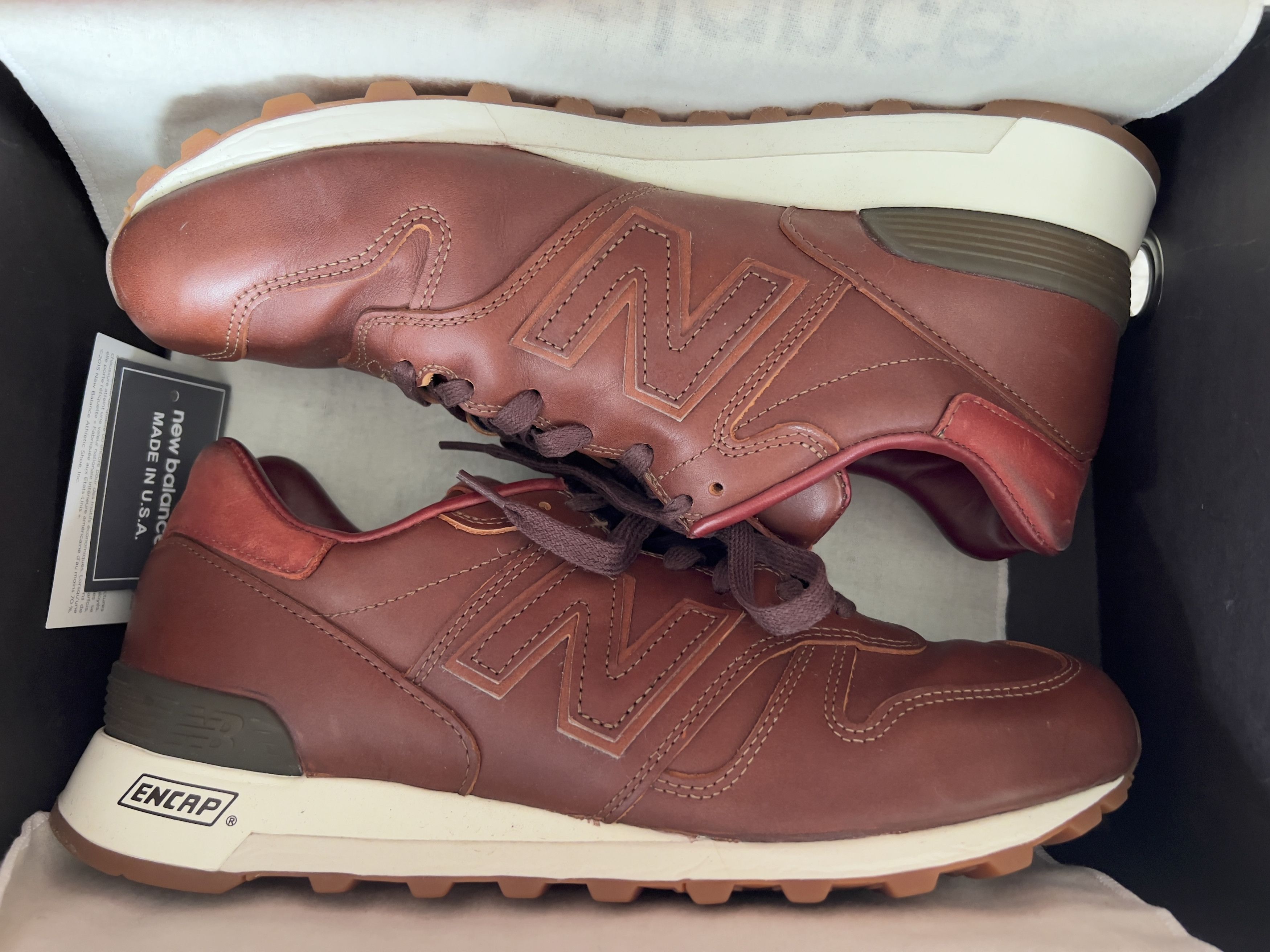 New Balance New Balance x Horween Leather M1300BER Grailed