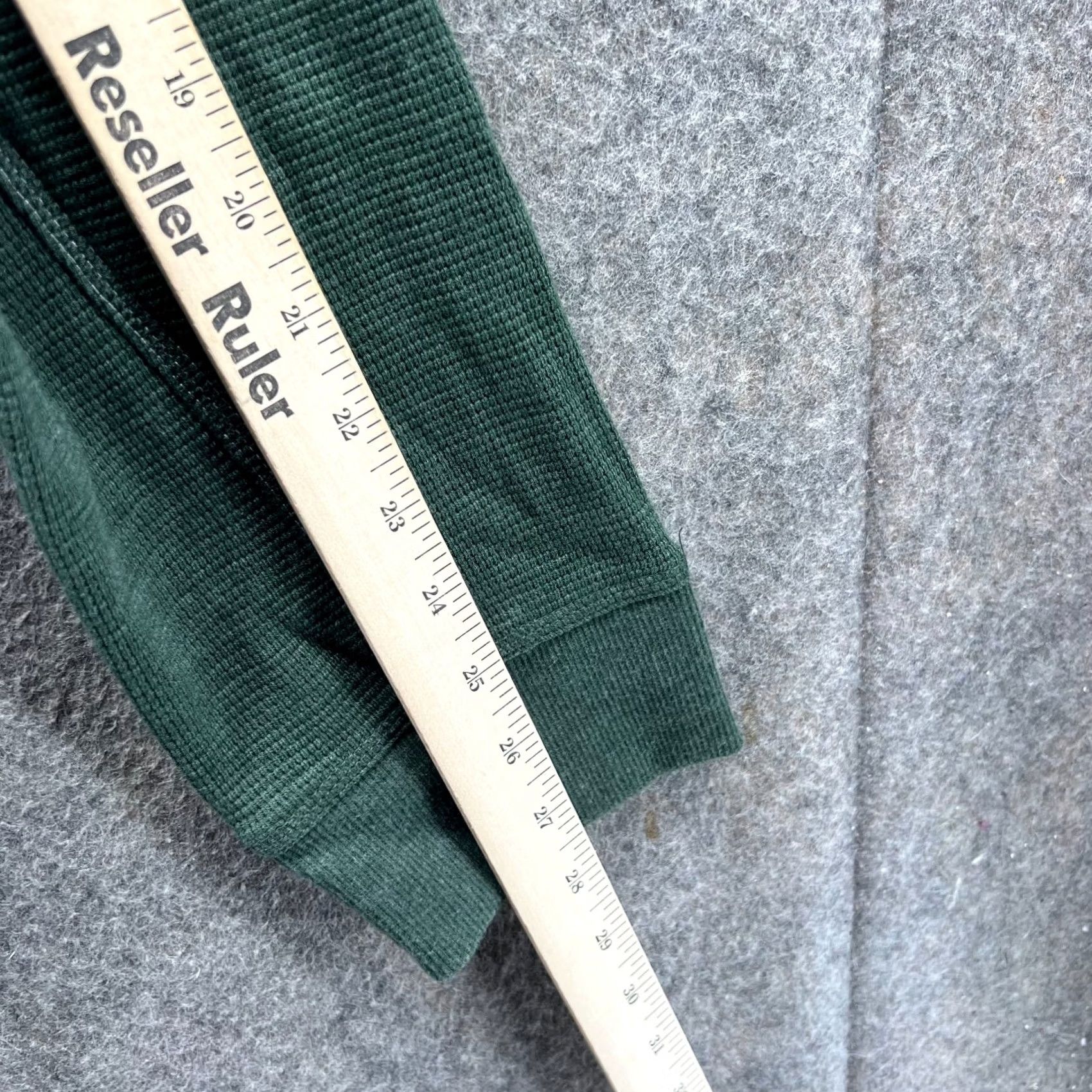 Eddie Bauer Eddie Bauer Shirt Mens XL Green Pullover Long Sleeve Crewneck Waffle Knit Shirt Size US XL / EU 56 / 4 - 4 Thumbnail
