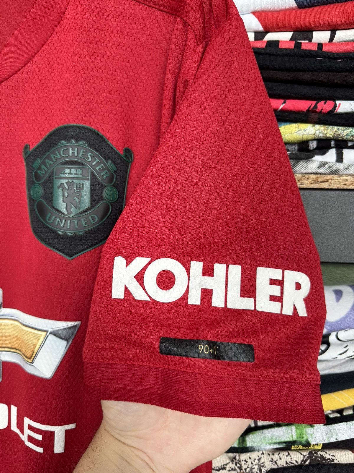 Adidas × Other 🧨Adidas Manchester Chevrolet Jersey size L Size US L / EU 52-54 / 3 - 4 Thumbnail