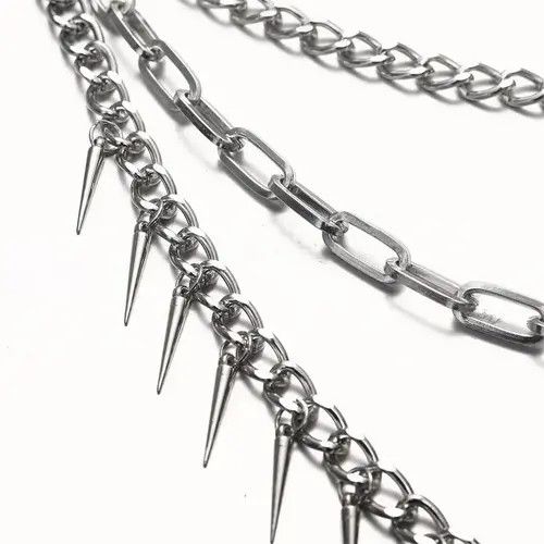 Other Multilayer Punk Chain On The Jeans Pants Size ONE SIZE - 4 Thumbnail