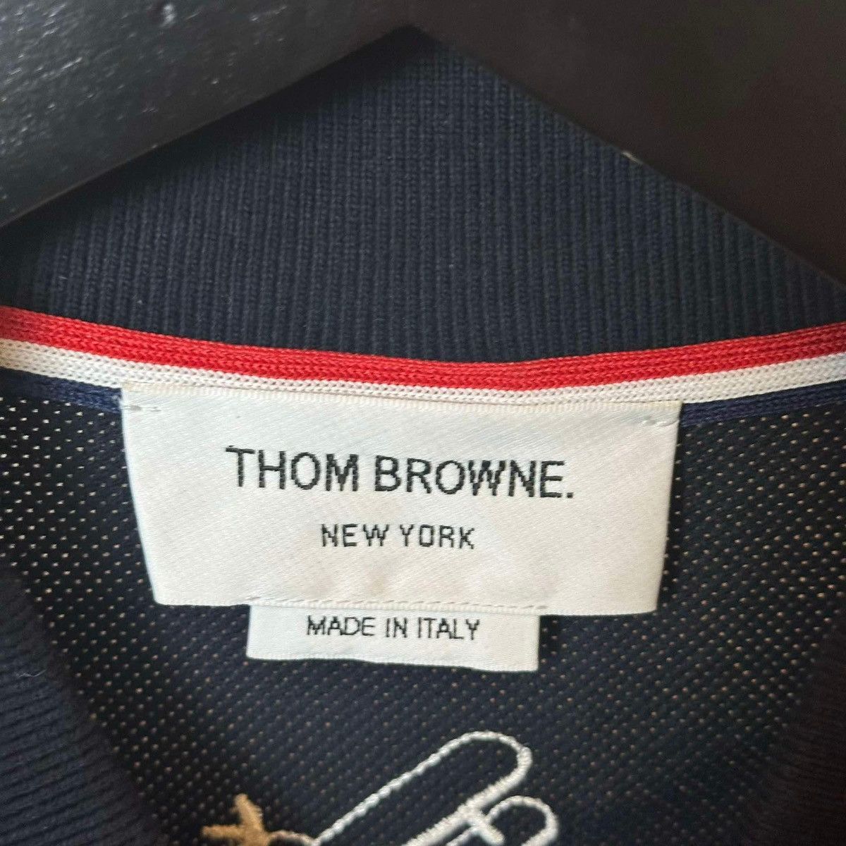 Thom Browne THOM BROWNE POLO SHIRT Size US M / EU 48-50 / 2 - 3 Thumbnail