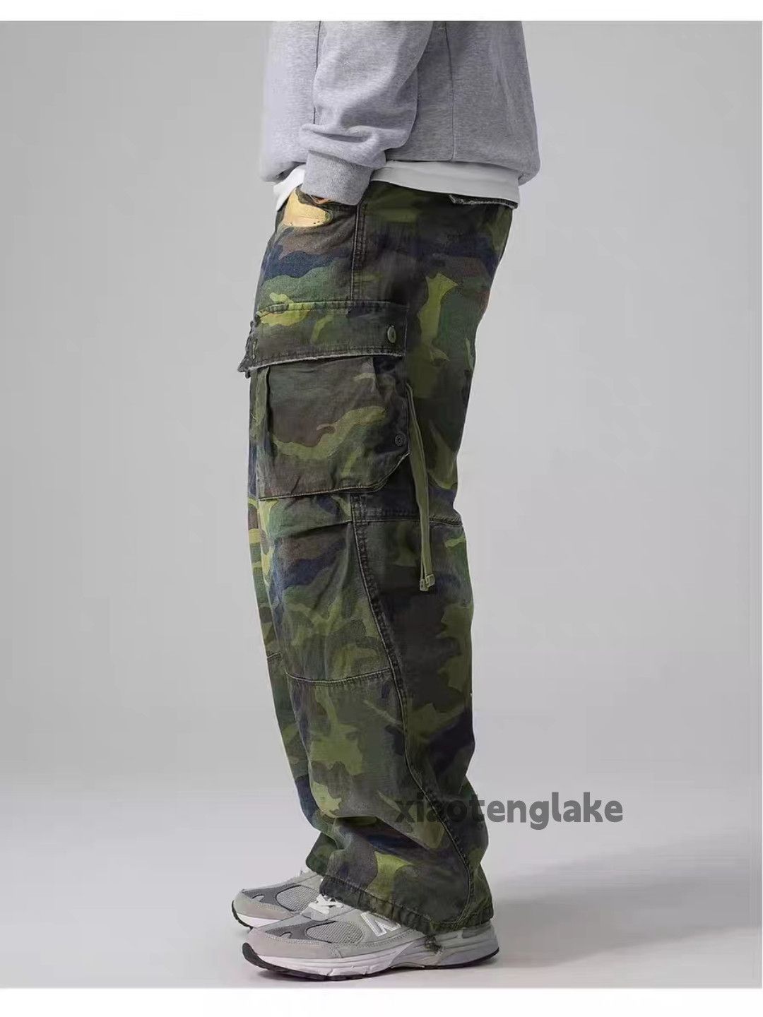 Vintage zx y2k Military outdoor supreme offwhite style cargo pants Size US 30 / EU 46 - 6 Thumbnail