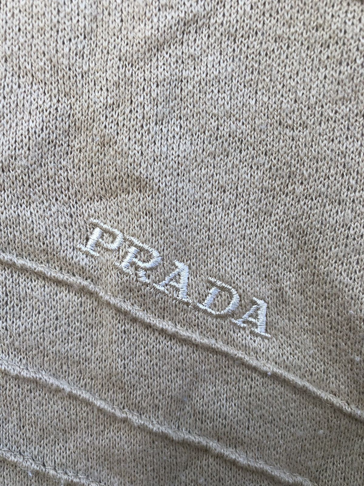 Prada × Vintage Vintage Prada Longsleeve Tee Size M / US 6-8 / IT 42-44 - 5 Thumbnail