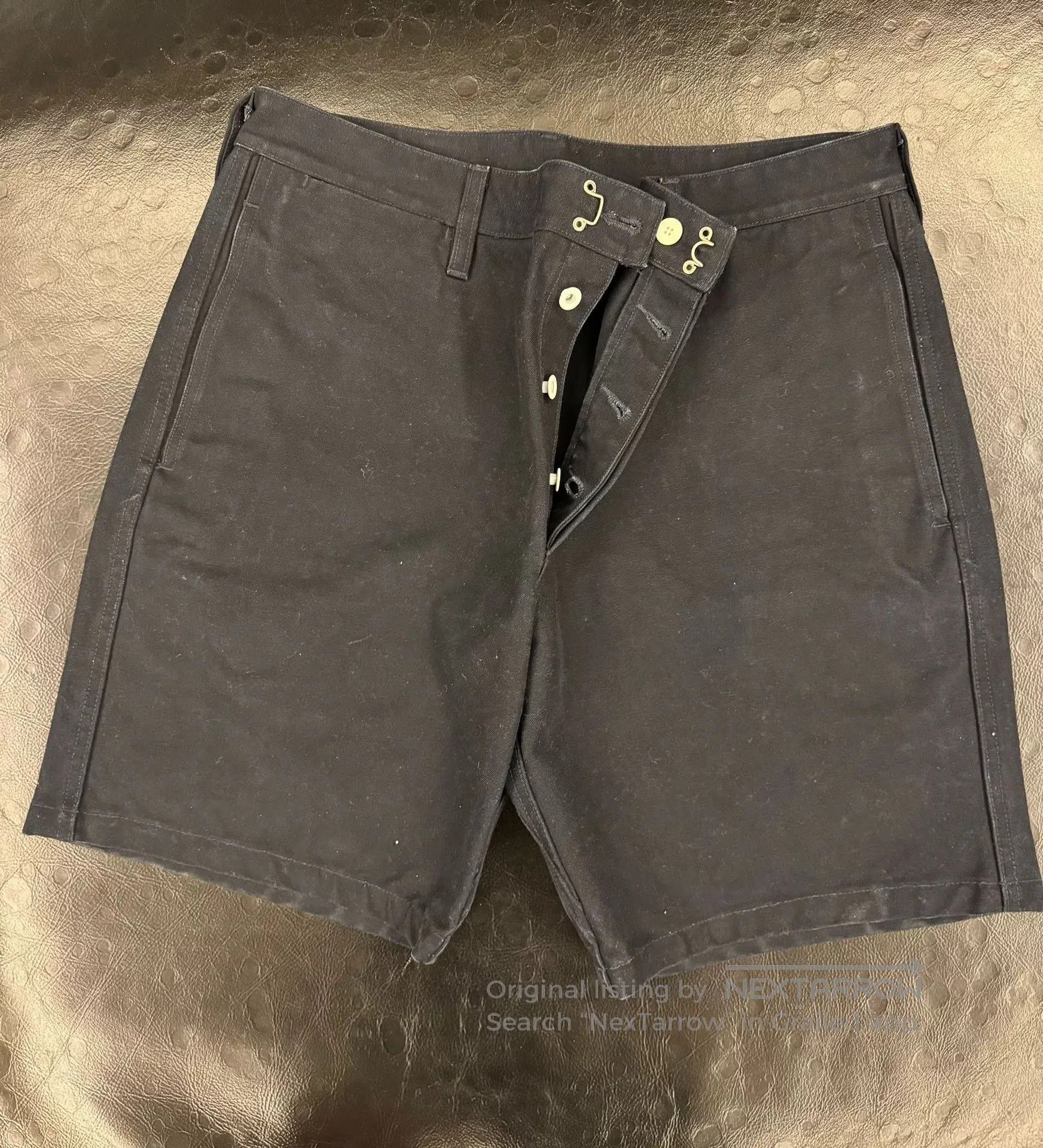 Visvim Visvim Washed Distressed Shorts. Size US 26 / EU 42 - 1 Thumbnail