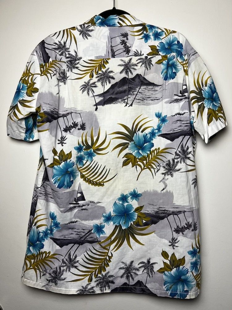 Vintage Vintage Hawaii Blues Island Hawaiian Button Up Shirt Size US M / EU 48-50 / 2 - 4 Thumbnail