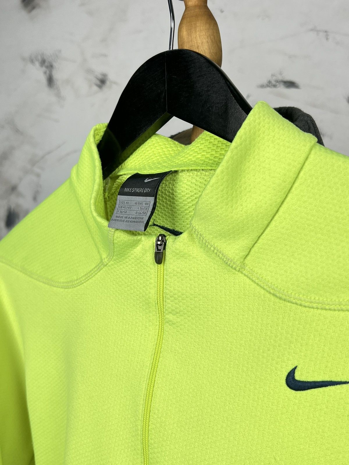 Nike Vintage Nike Dri-FIT Half Zip Running Top Size L - XL Size US XL / EU 56 / 4 - 6 Thumbnail