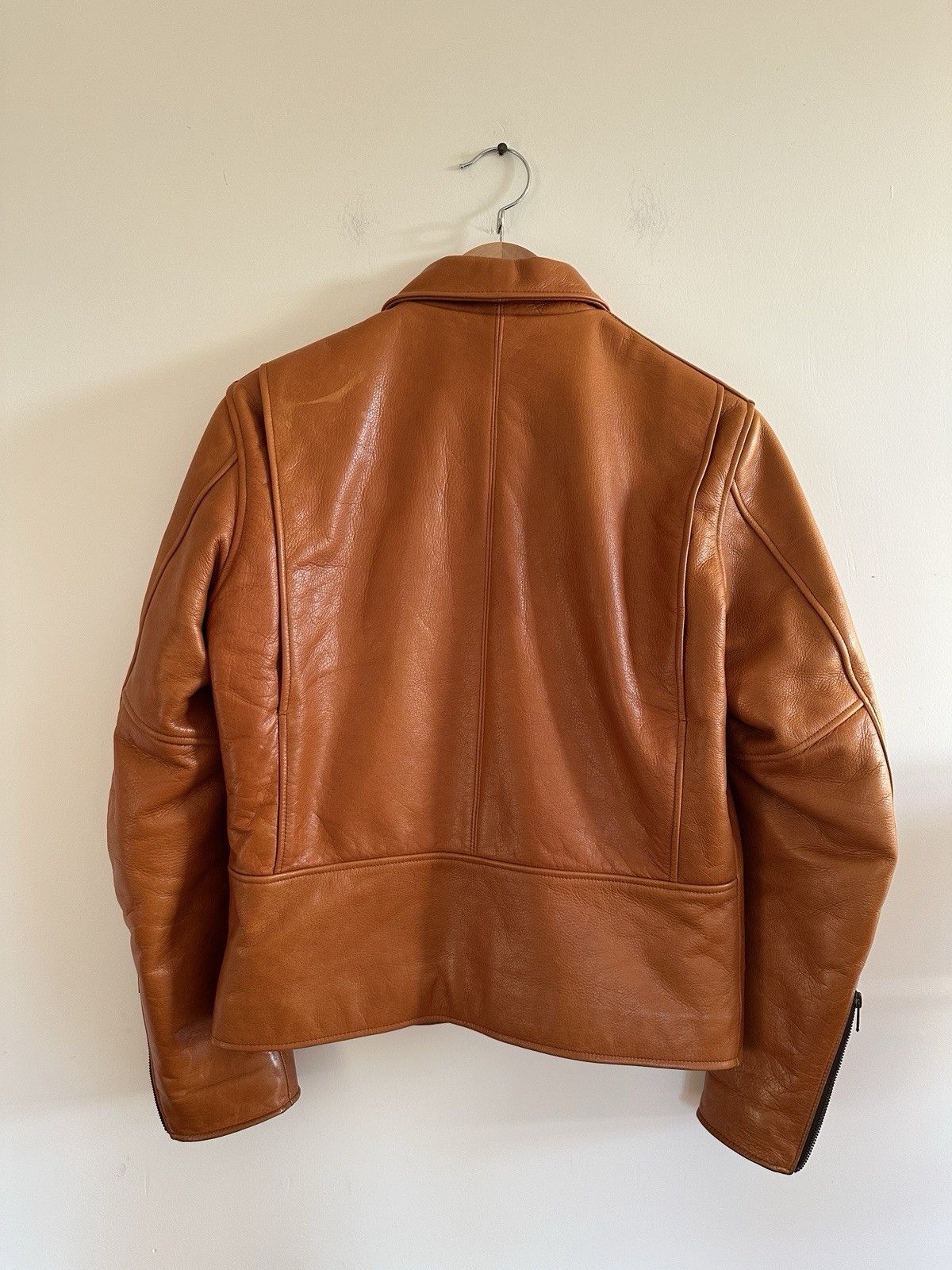 Golden Bear × Taylor Stitch Taylor Stitch x Golden Bear Moto Jacket Whiskey Steerhide XS Size US XS / EU 42 / 0 - 2 Thumbnail
