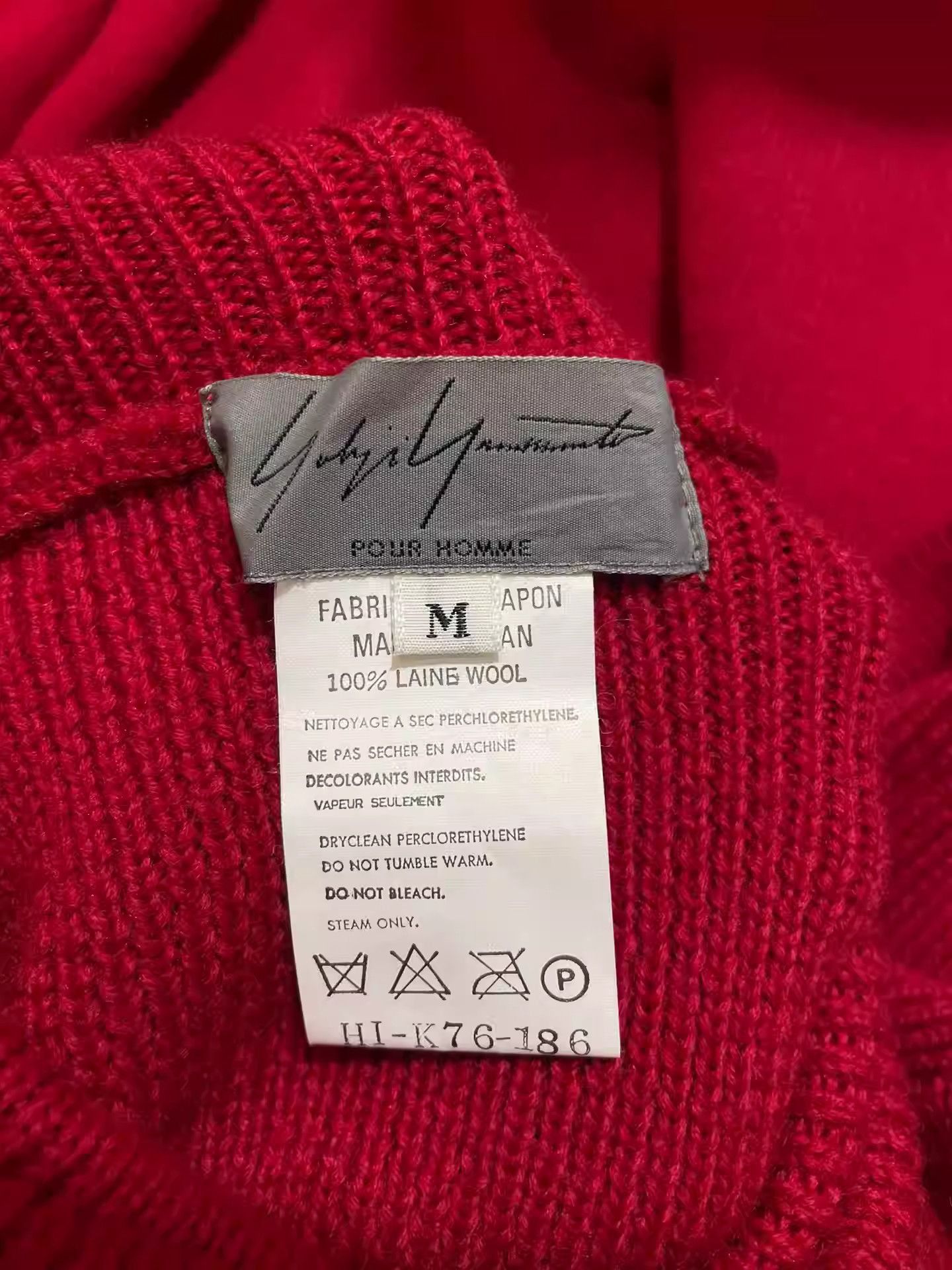 Yohji Yamamoto Yohji Yamamoto 1997AW Wax Period Colorful Turtleneck Sweate Size US M / EU 48-50 / 2 - 4 Thumbnail
