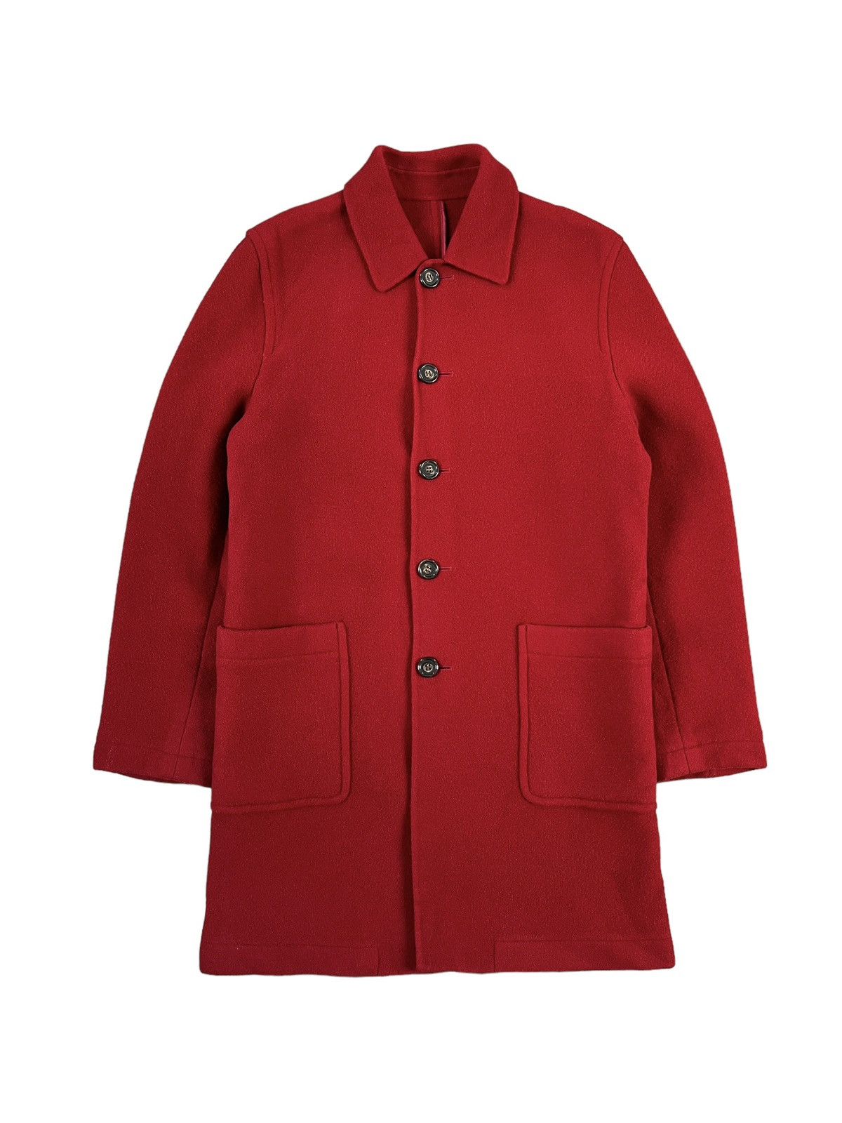 Japanese Brand × PPFM PPFM Wool Long Jacket Size US M / EU 48-50 / 2 - 2 Thumbnail