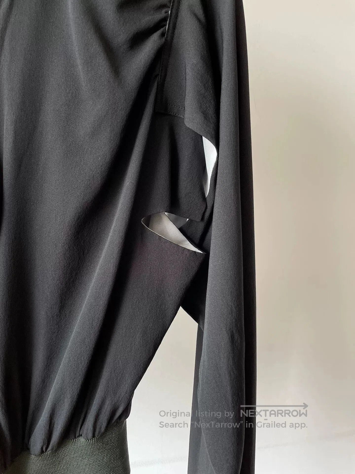 Yohji Yamamoto Yohji Yamamoto 02SS Double Zip Silk Jacket. Size US L / EU 52-54 / 3 - 4 Thumbnail