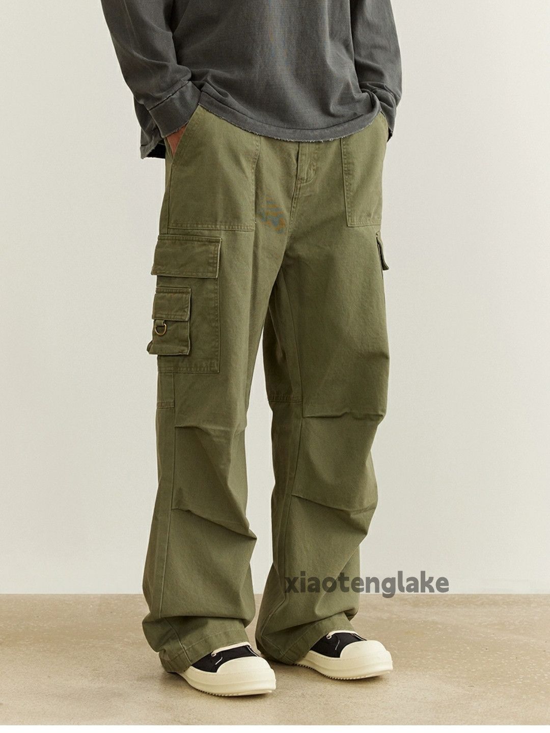 Designer × Japanese Brand × Vintage washed faded cleanfit yuppie utility outdoor cargo pants Size US 32 / EU 48 - 3 Thumbnail