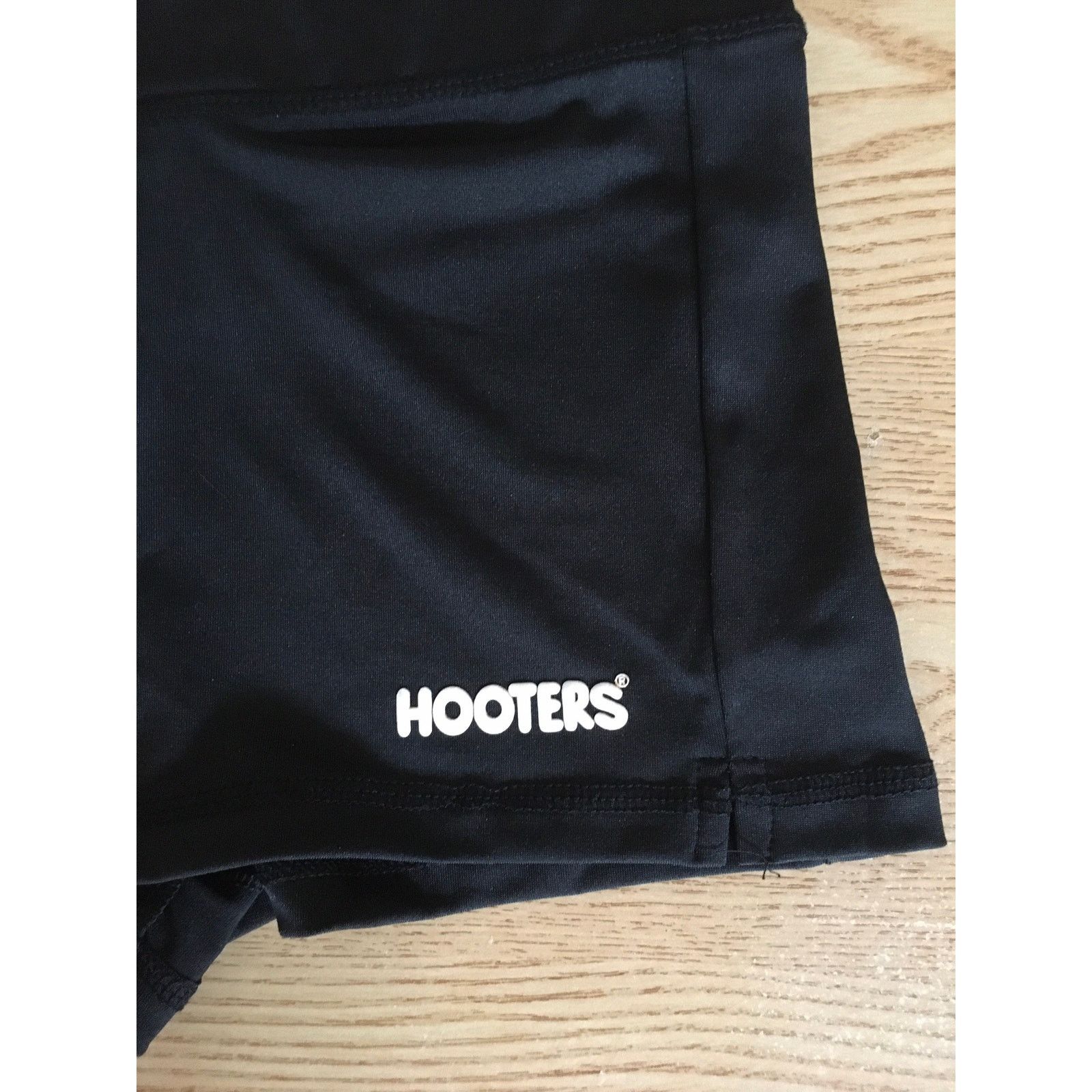Other New Rare Sexy Hooters Girl Uniform Black Shorts Stretchy Xxs Size 24" / US 00 / IT 34 - 3 Thumbnail