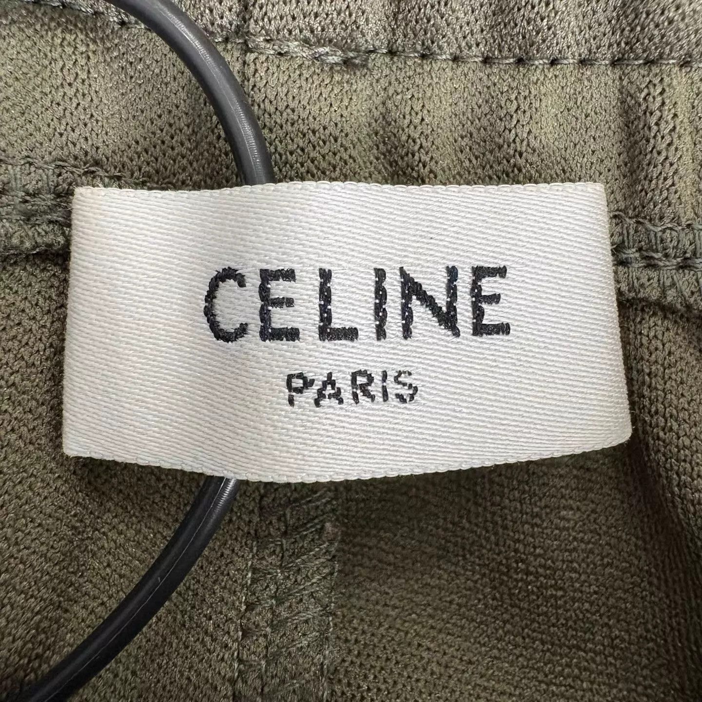 Celine CELINE colorblock strip straight men's green S pants Size US 30 / EU 46 - 3 Thumbnail