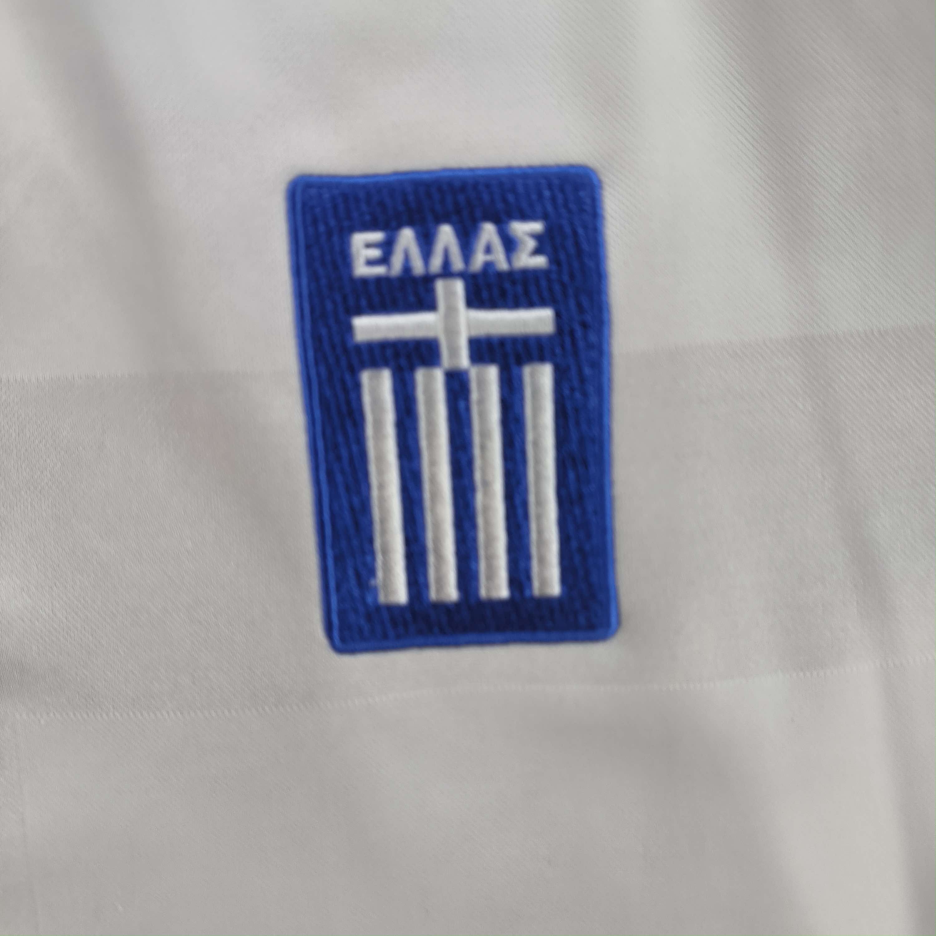 Adidas Greece 2008-10 Adidas home football jersey shirt size L Size US L / EU 52-54 / 3 - 3 Thumbnail