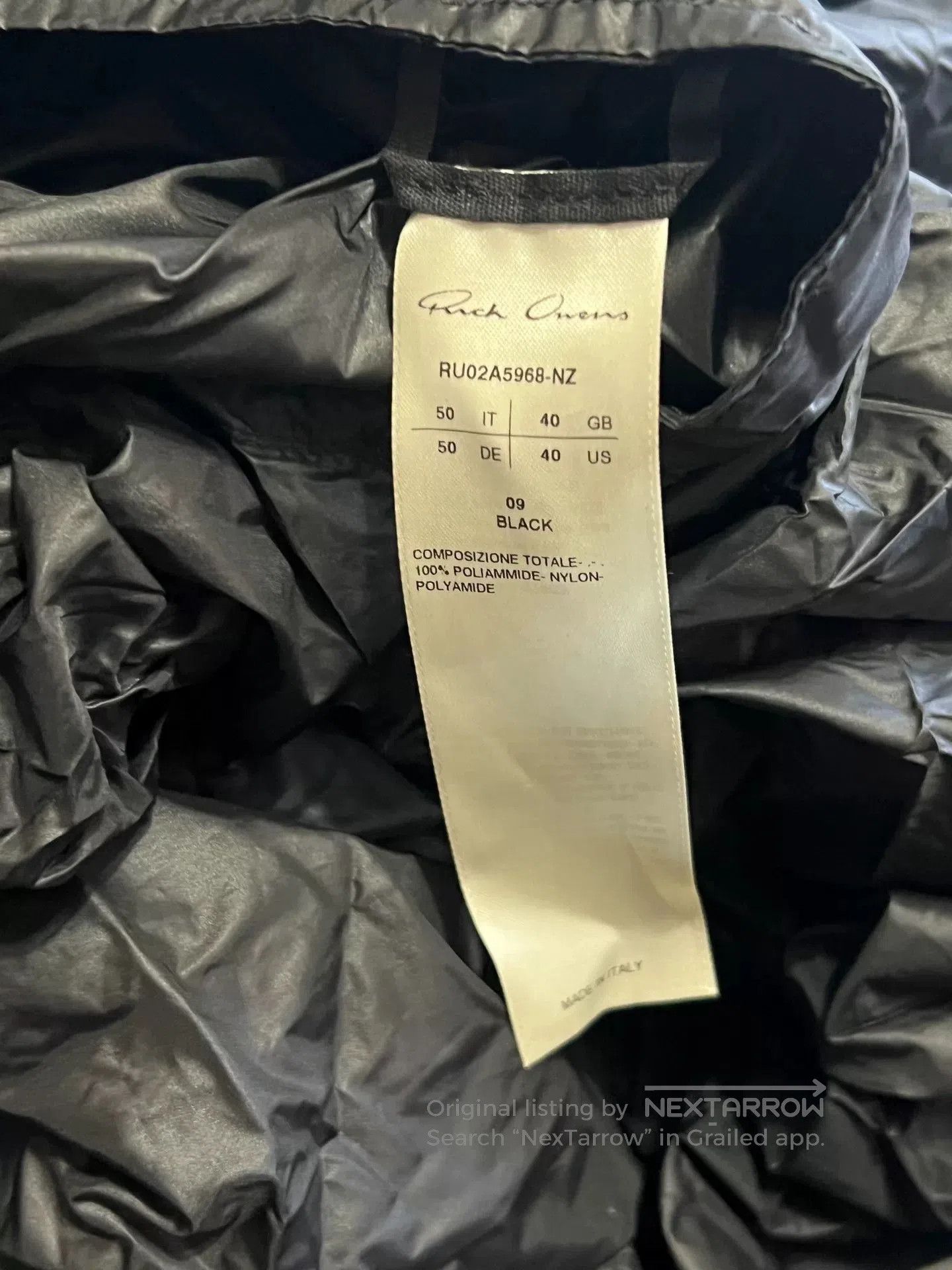 Rick Owens rick owens oversized hooded trench coat. Size US L / EU 52-54 / 3 - 8 Thumbnail