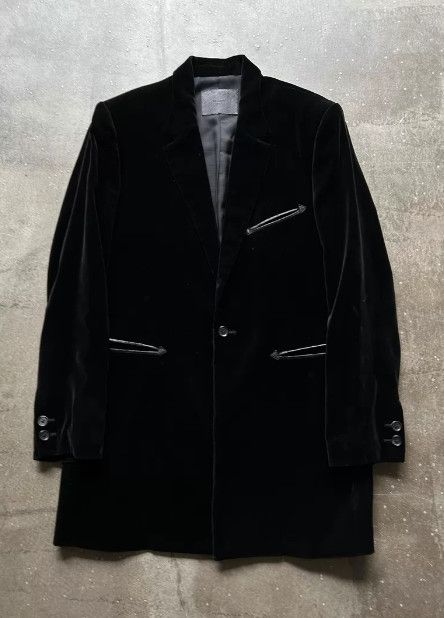 The Letters THE LETTERS Velvet Jacket Size US M / EU 48-50 / 2 - 1 Thumbnail