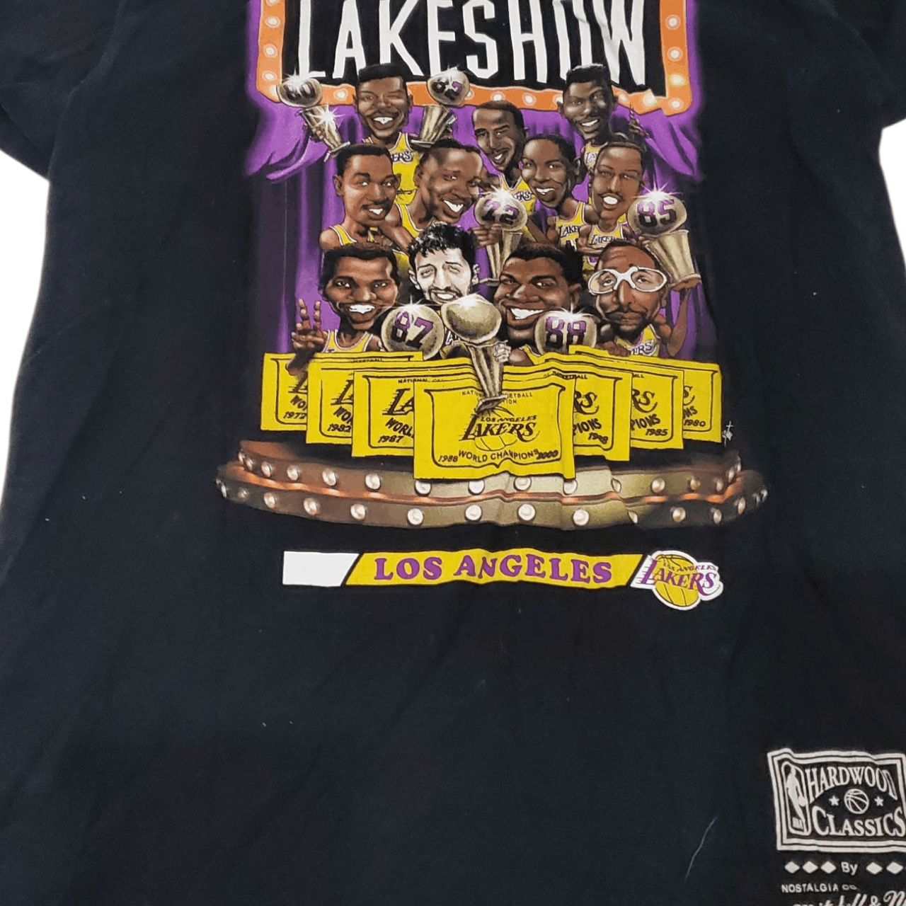 Mitchell & Ness Mitchell & Ness Lakers Lake Show Caricature T-Shirt Size US S / EU 44-46 / 1 - 2 Thumbnail