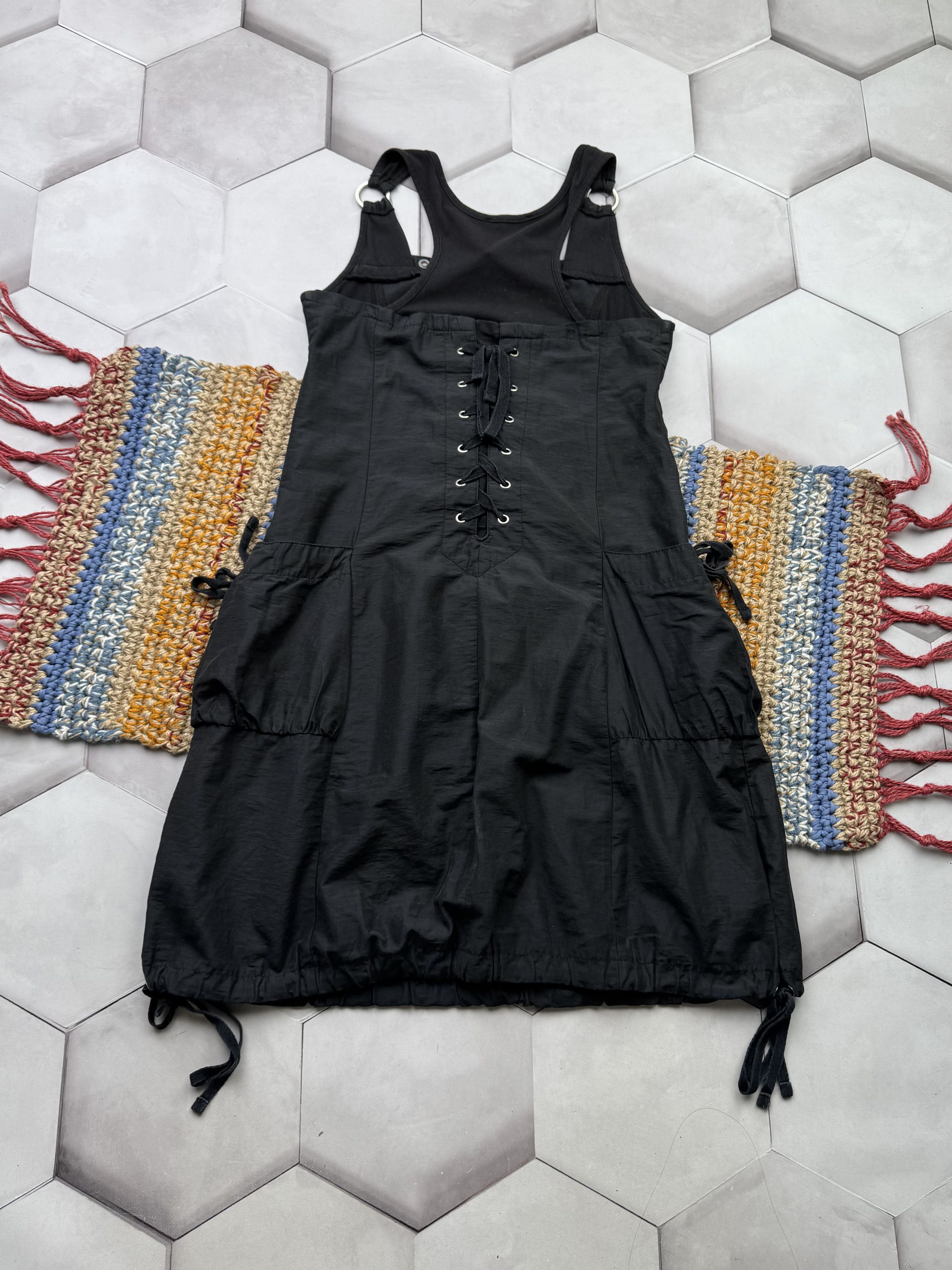 Japanese Brand Vintage Cargo Dress (E4) Size M / US 6-8 / IT 42-44 - 8 Thumbnail