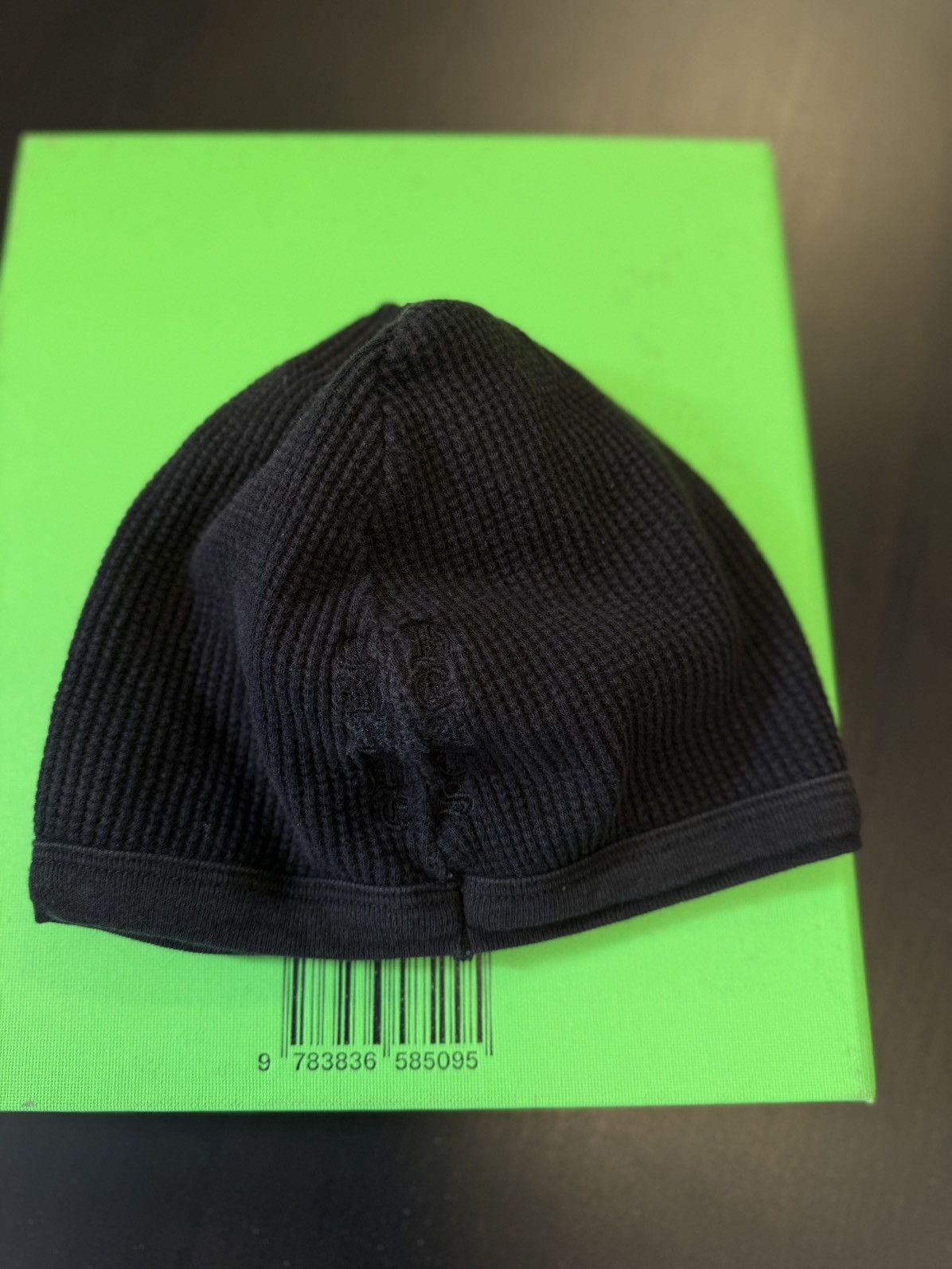 Chrome Hearts Chrome Hearts Black Thermal Beanie Hat RARE Exlusive 🧼 Size ONE SIZE - 6 Thumbnail