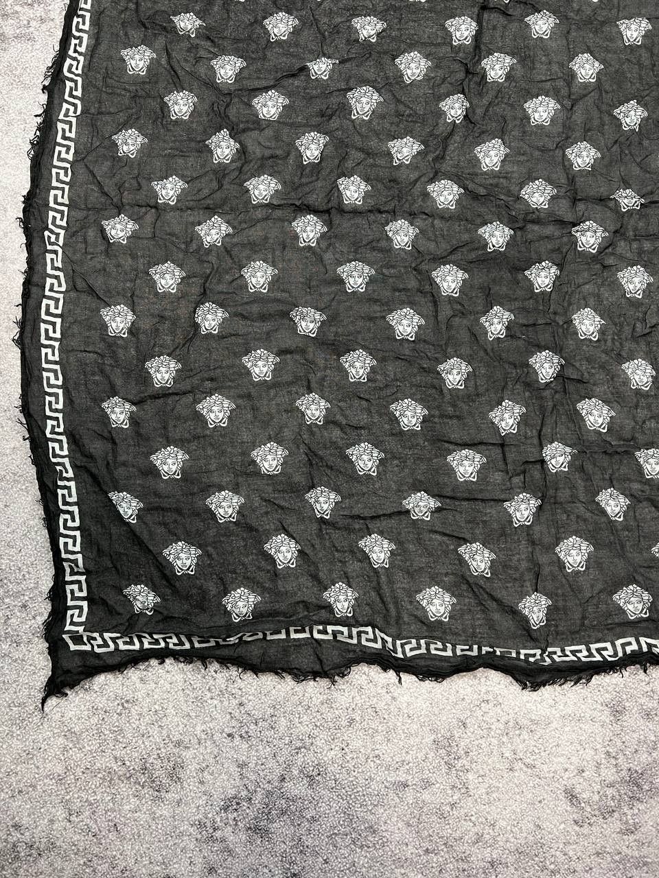 Versace Versace Monogram 100% Silk Scarf Size ONE SIZE - 10 Thumbnail