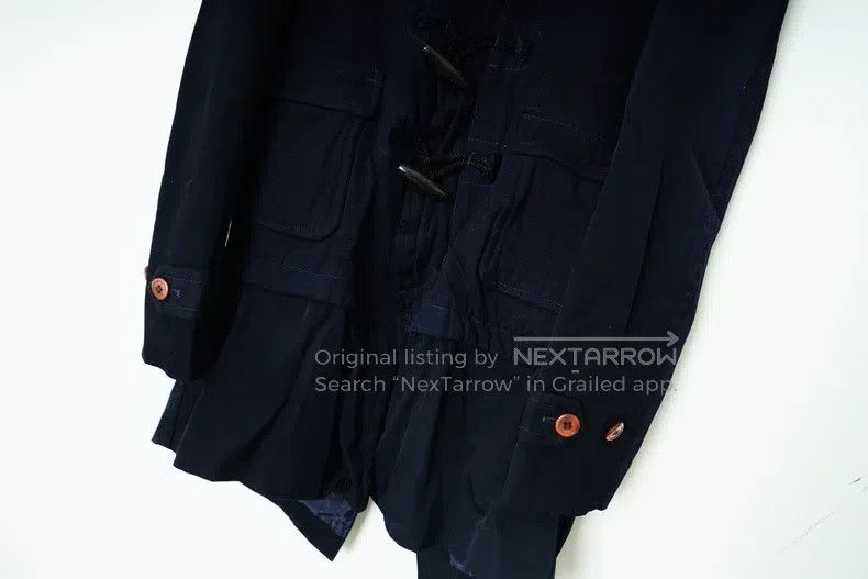 Comme des Garcons Comme Des Garcons Pleated Front Horn-Button Jacket Size US S / EU 44-46 / 1 - 4 Thumbnail