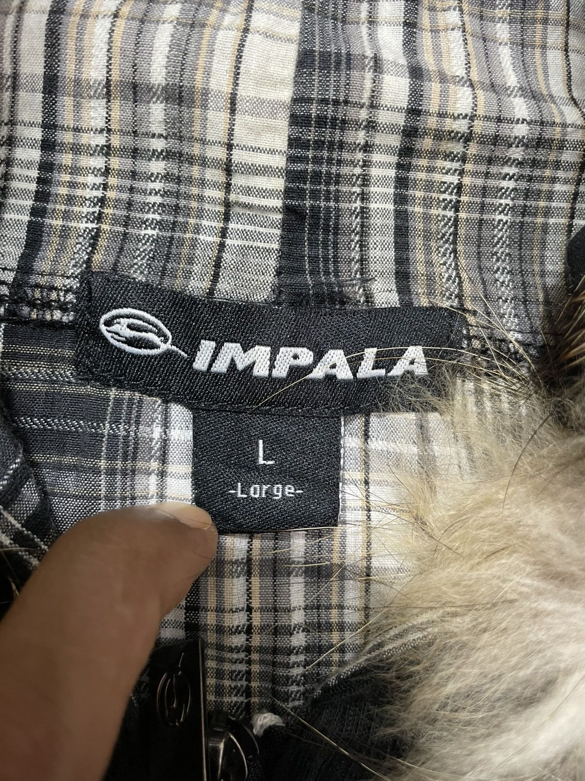 If Six Was Nine Japanese Impala Zipp Faux Fur Hoodie style Size US L / EU 52-54 / 3 - 5 Thumbnail