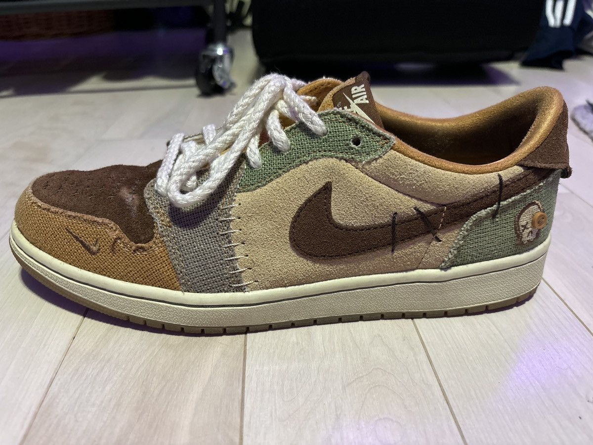 Nike Nike Zion Williamson “VOODOO” Air Jordan 1 Lows Size US 10.5 / EU 43-44 - 1 Thumbnail