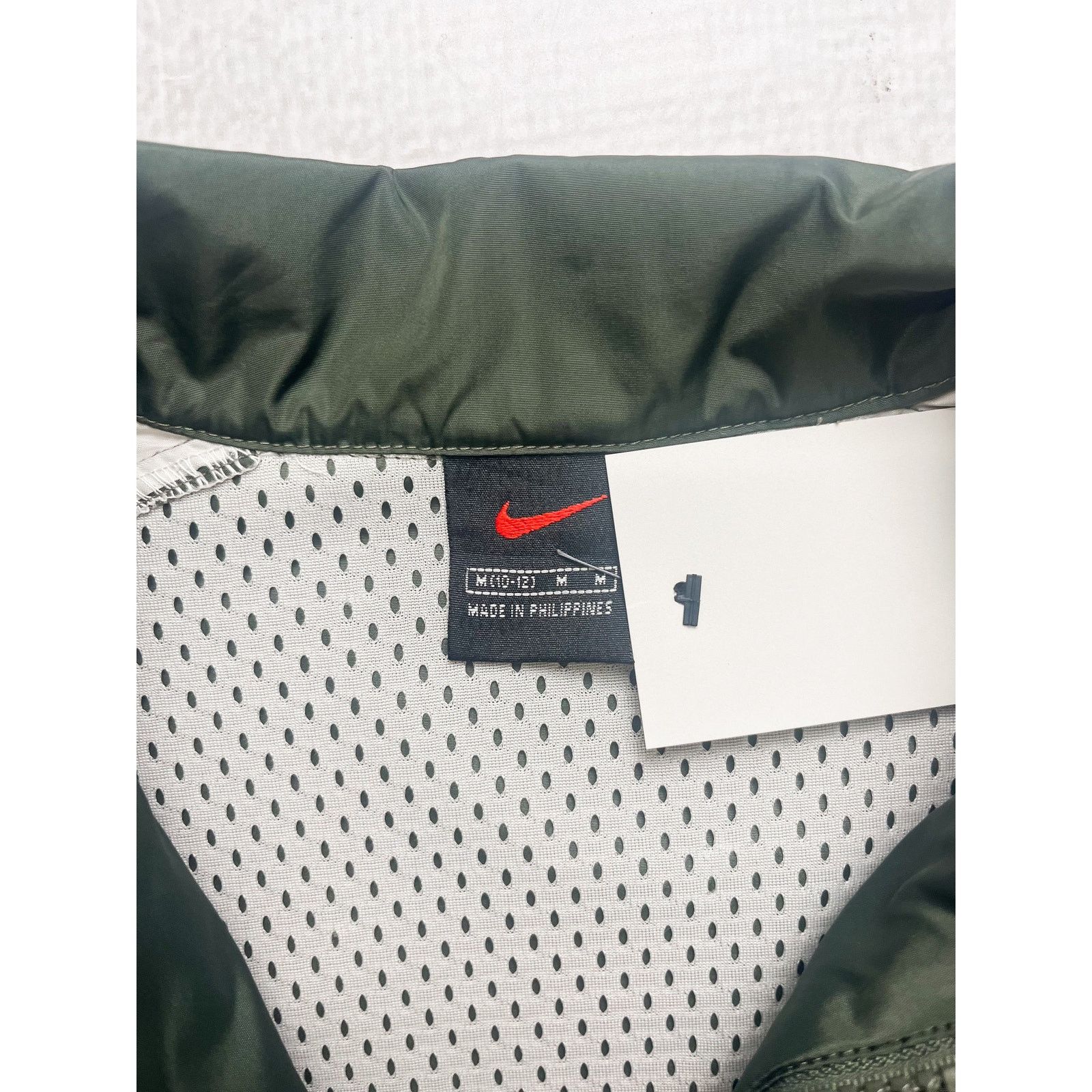 Nike Vintage 90s Nike Green Windbreaker - Women's Small Size S / US 4 / IT 40 - 3 Thumbnail