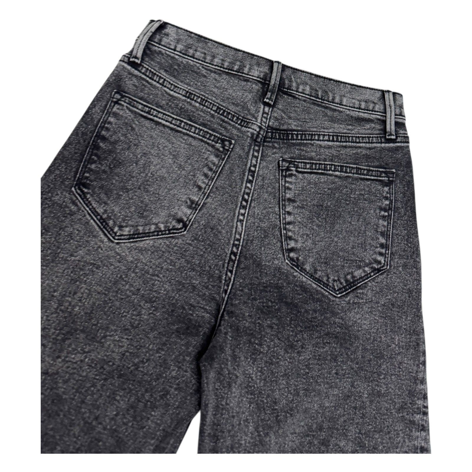 AQUA AQUA Designer BARREL JEANS Denim Grey Pants 25 Size 25" / US 0 / IT 36 - 6 Thumbnail