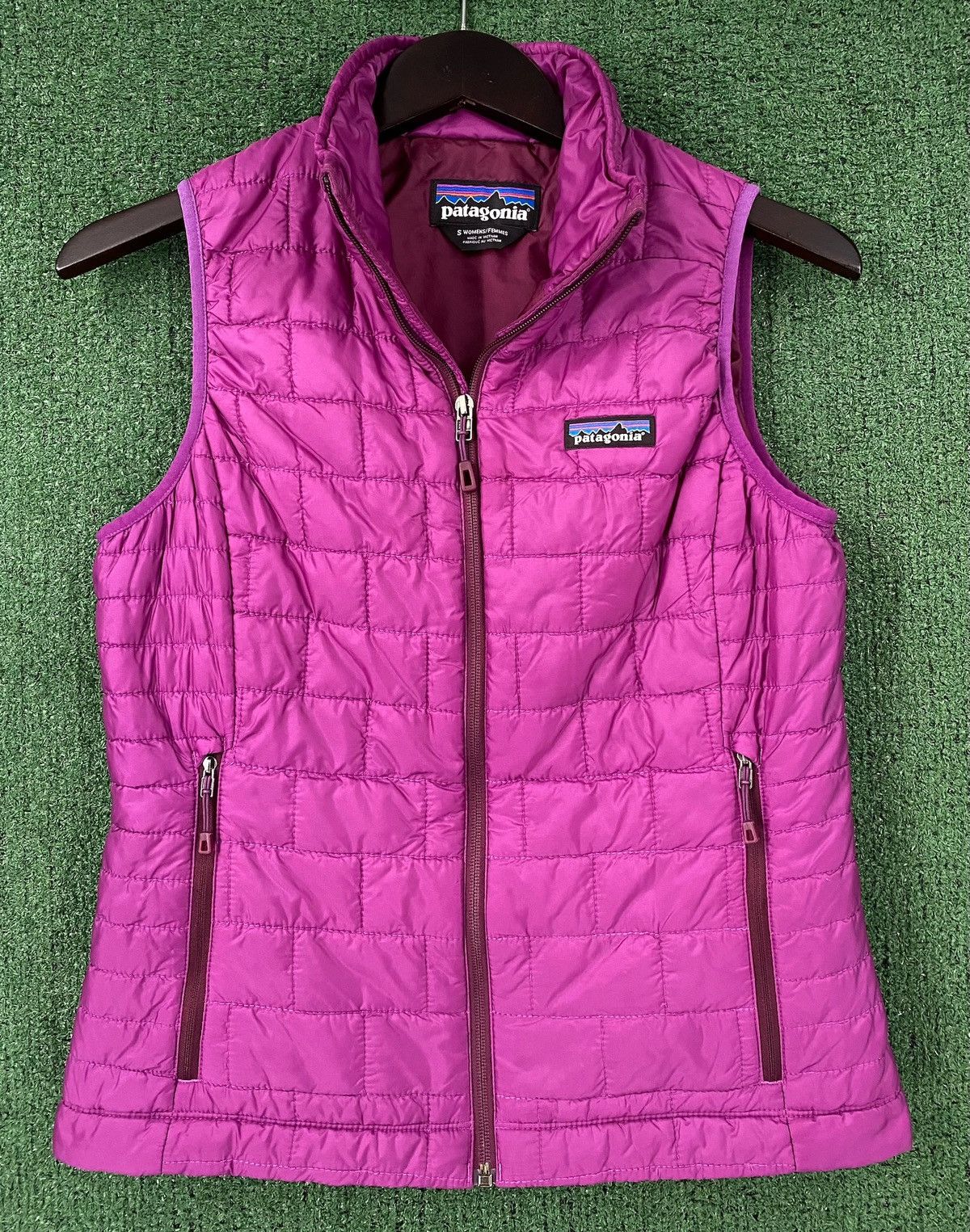 Patagonia Patagonia Nano Puff Primaloft Purple Quilted Vest Small Size S / US 4 / IT 40 - 1 Thumbnail