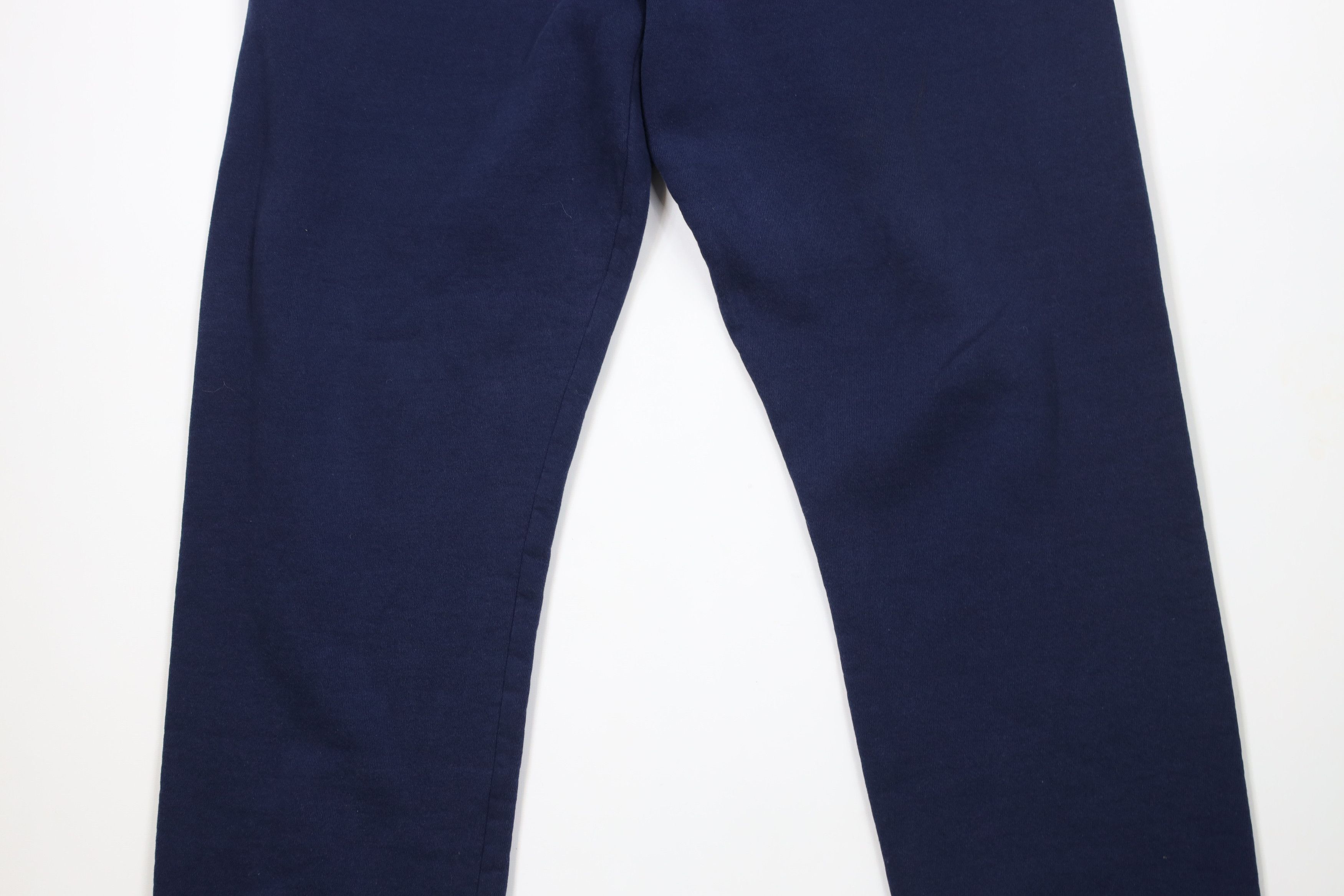 Russell Athletic × Vintage Vintage 90s Russell Athletic Cuffed Sweatpants Joggers Blue Size US 38 / EU 54 - 3 Thumbnail