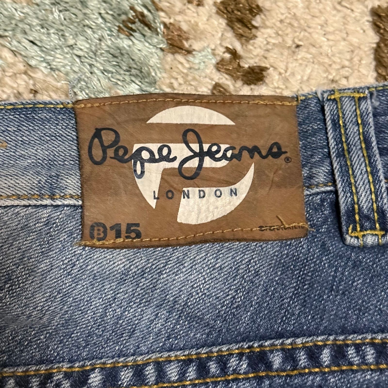 Pepe Jeans Vintage Pepe Jeans London Baggy Jeans Size 40x33 Y2K Size US 40 / EU 56 - 4 Thumbnail
