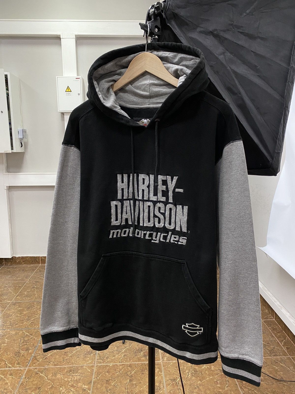 Harley Davidson 🇺🇸 Vintage 90s Harley Davidson Motorcycles Choppers Hoodie Size US L / EU 52-54 / 3 - 2 Thumbnail