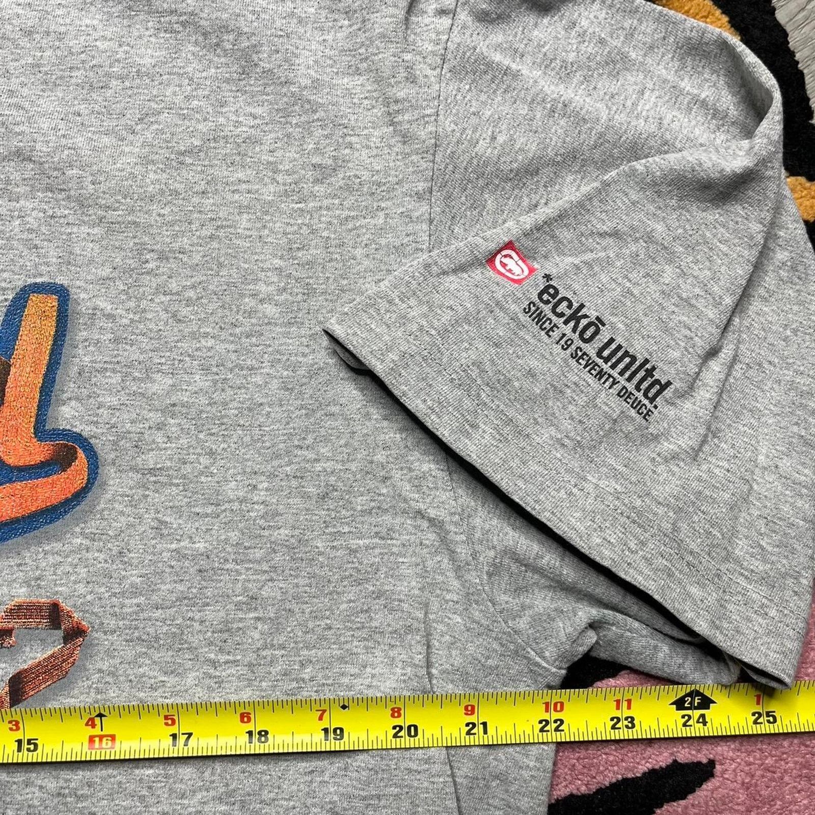 Ecko Unltd. Vintage Y2K Ecko Unlimited Graphic Logo T-shirt Size Large Size US L / EU 52-54 / 3 - 4 Thumbnail