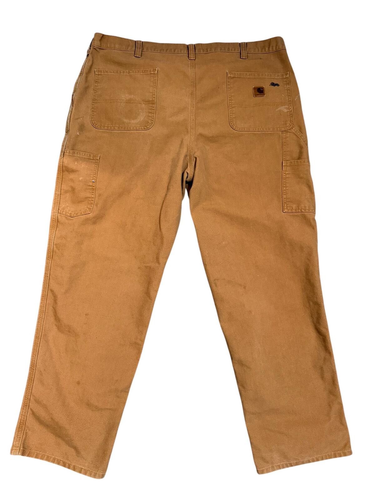 Carhartt Carhartt Dungaree Fit Canvas Work Pants Mens 42x32 Size US 42 / EU 58 - 3 Thumbnail
