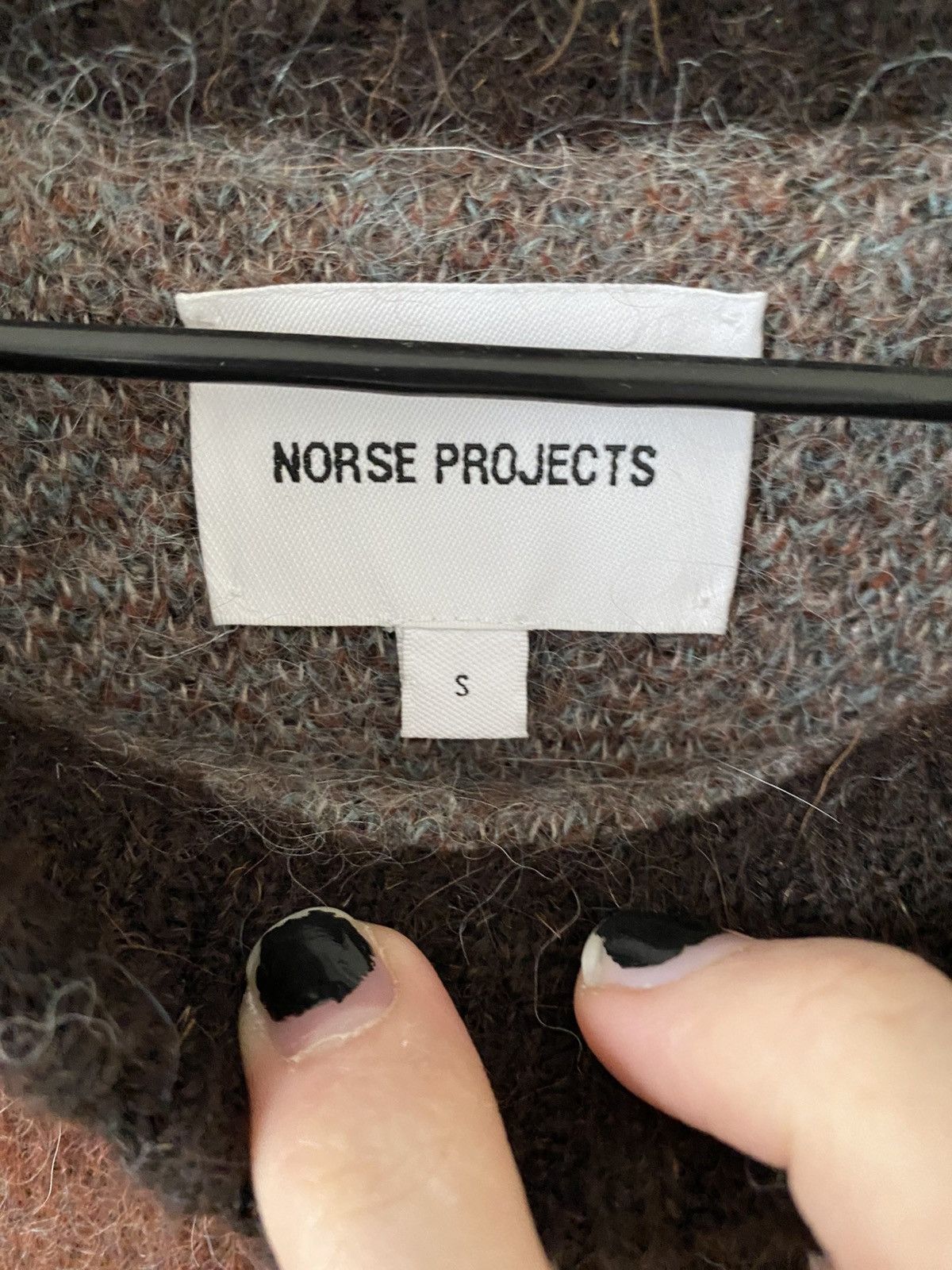 Norse Projects Norse Projects Knitted Sweatshirt Mohair Size US S / EU 44-46 / 1 - 3 Thumbnail