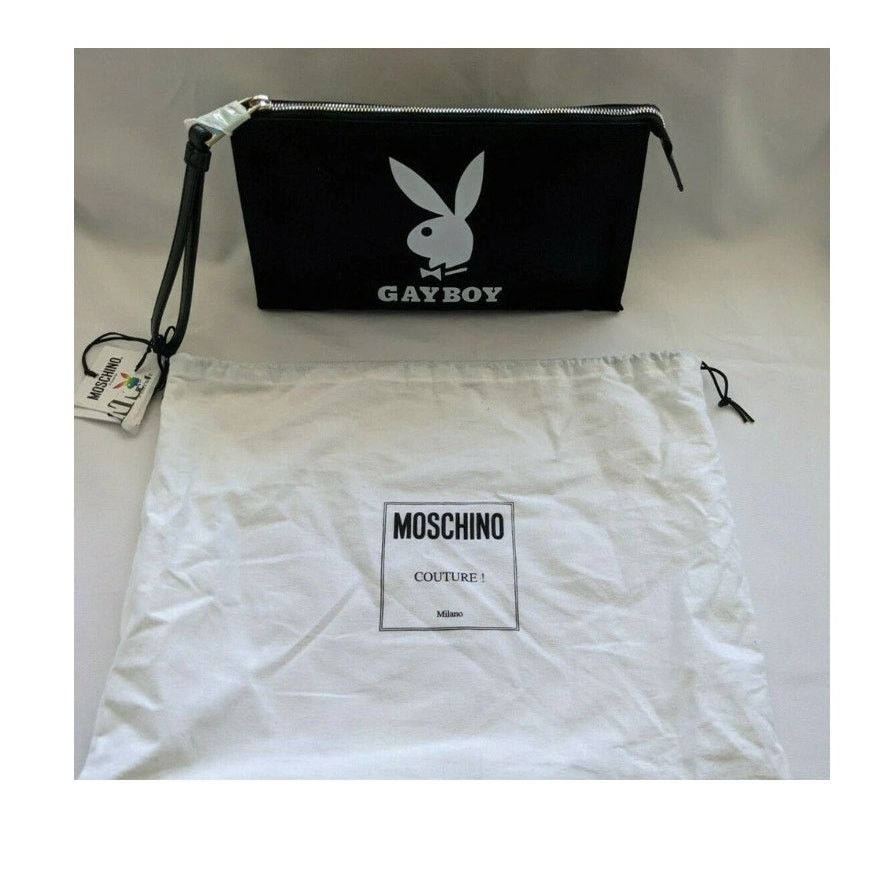 Moschino AW19 Moschino Couture Jeremy Scott x DOPP KIT GAYBOY BAG Size ONE SIZE - 12 Thumbnail
