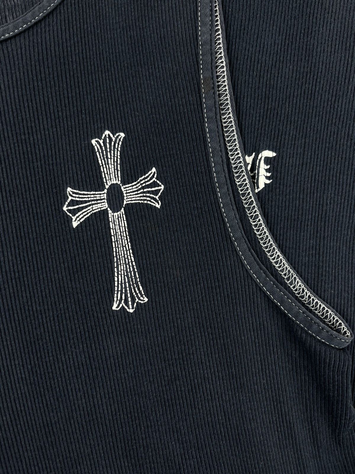 Chrome Hearts Chrome Hearts Vintage Fuck You New York Horseshoe Tank Top Size US L / EU 52-54 / 3 - 3 Thumbnail