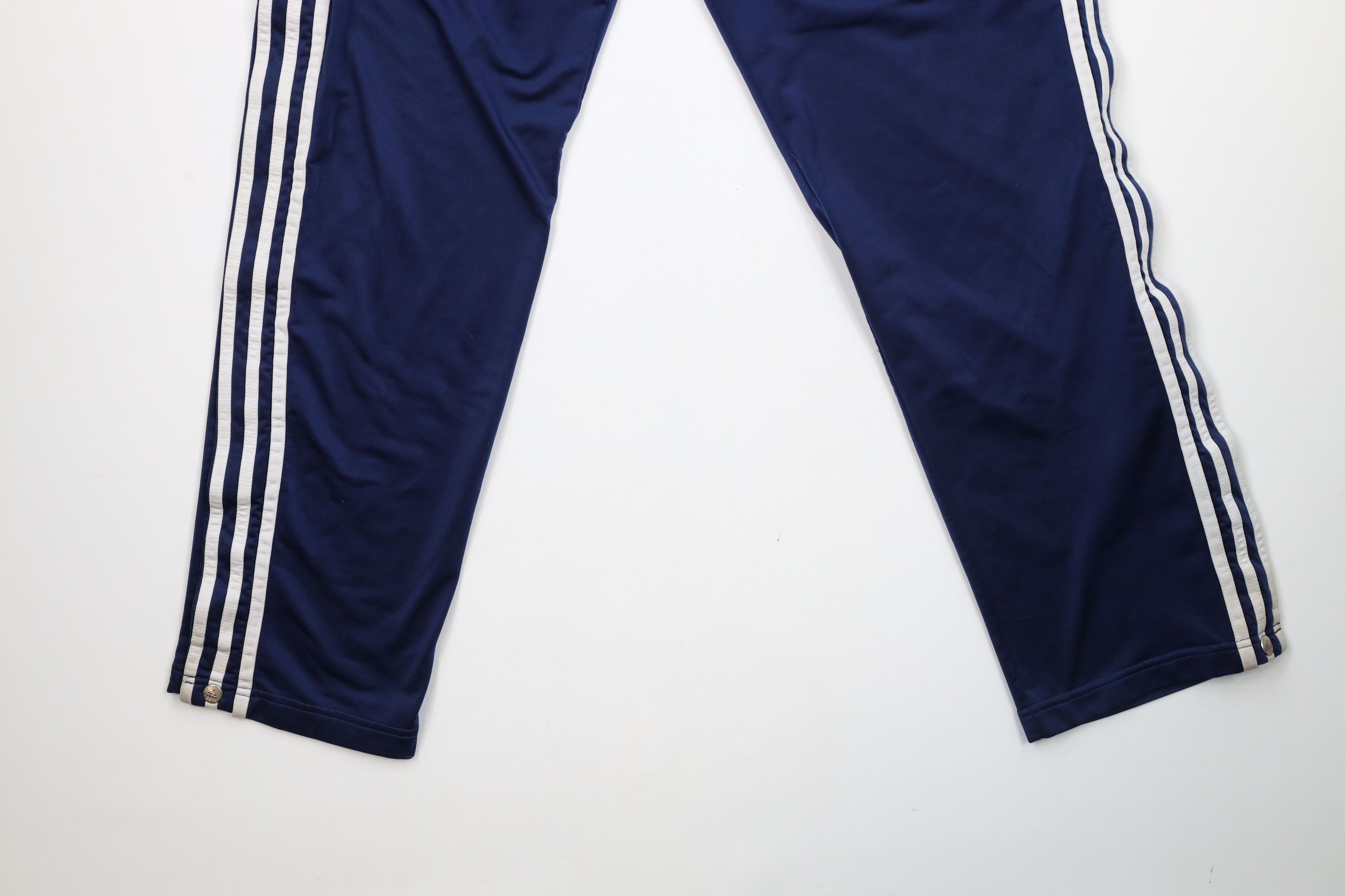 Adidas × Vintage Vintage 90s Adidas Spell Out Striped Tearaway Sweatpants Size US 32 / EU 48 - 4 Thumbnail
