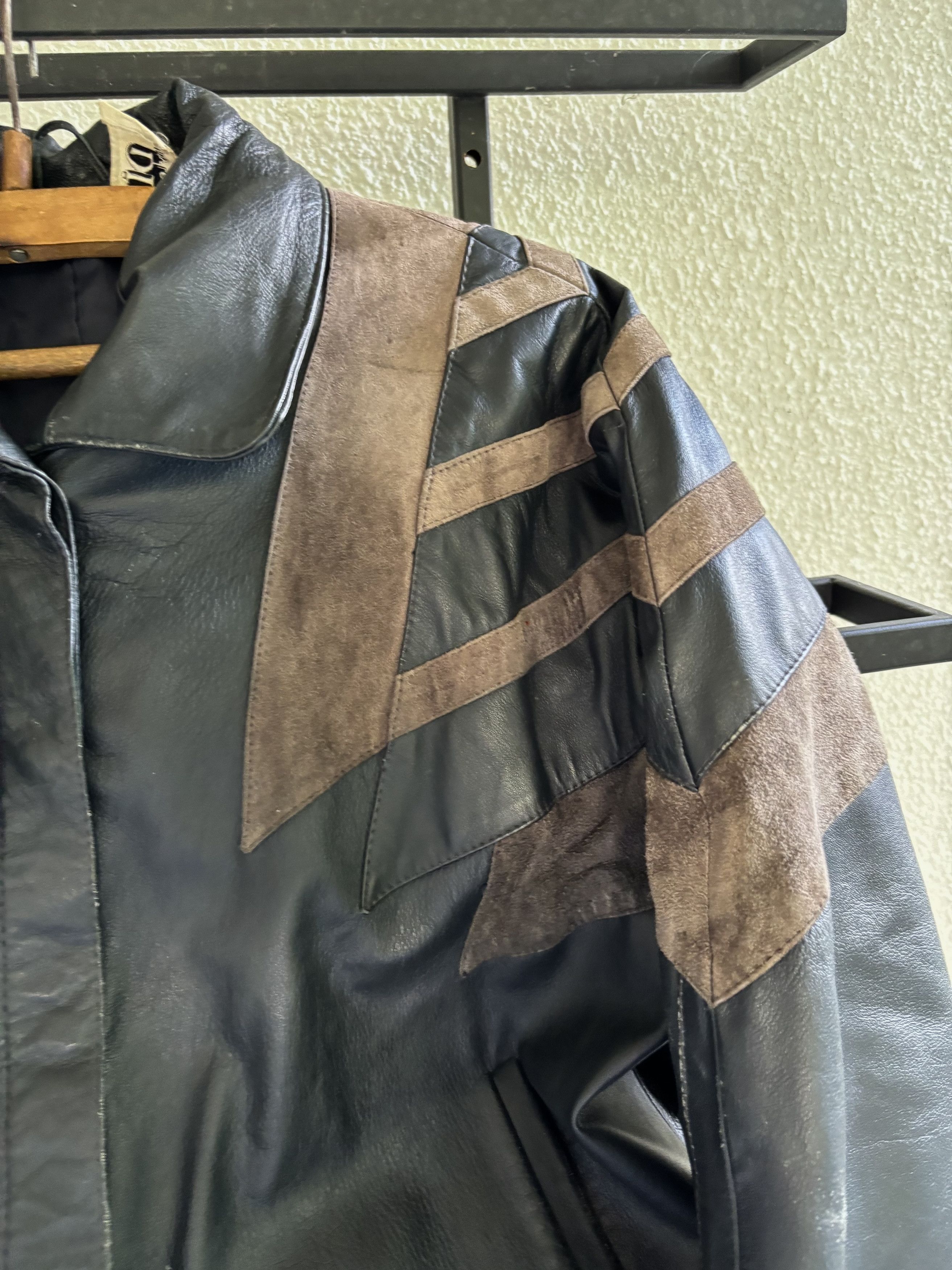 Hysteric Glamour Rick Owens Type VTG Yohji Yamamoto Style Leather Jacket Size US M / EU 48-50 / 2 - 5 Thumbnail
