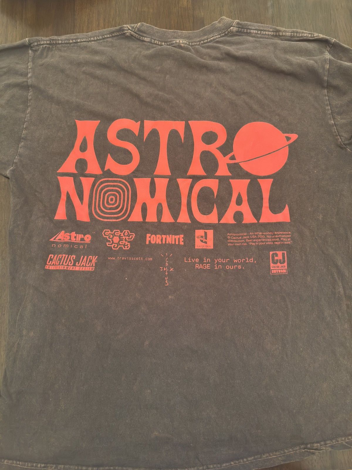 Travis Scott Travis Scott x Fortnite Astronomical tee size large Size US L / EU 52-54 / 3 - 3 Thumbnail