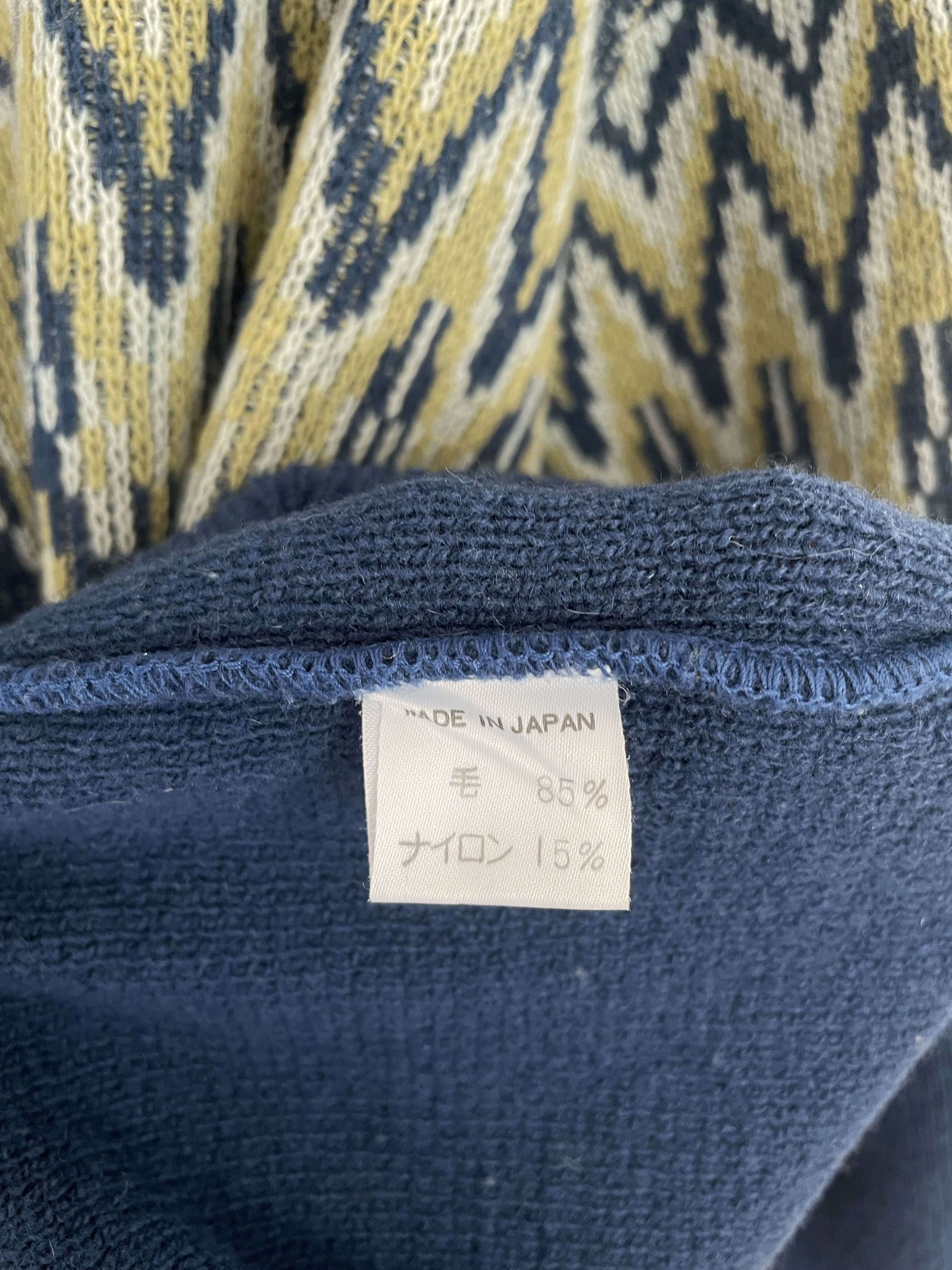 Yohji Yamamoto 80's Nordic Wool Sweater Size US M / EU 48-50 / 2 - 7 Thumbnail